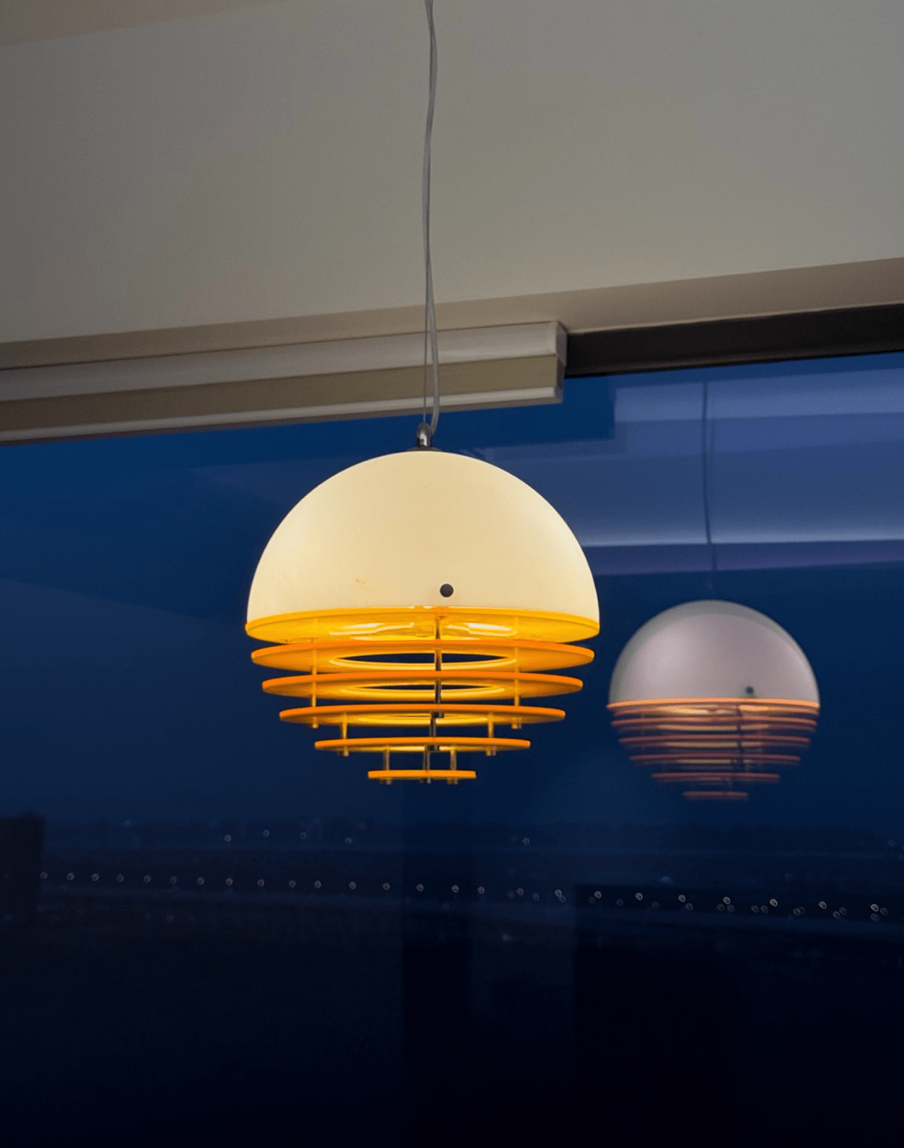 Esme Orange Layered  Pendant Lamp