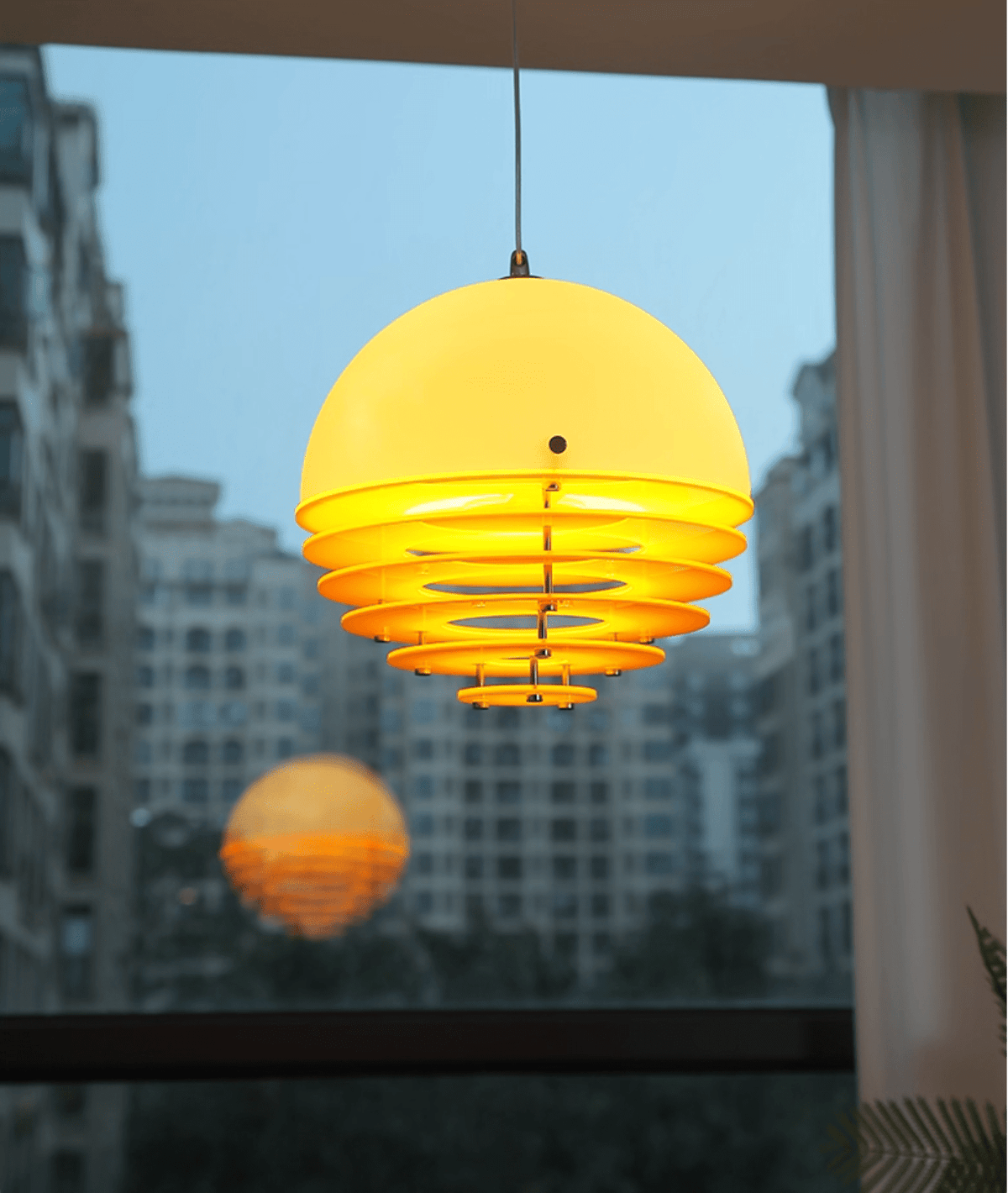 Esme Orange Layered  Pendant Lamp