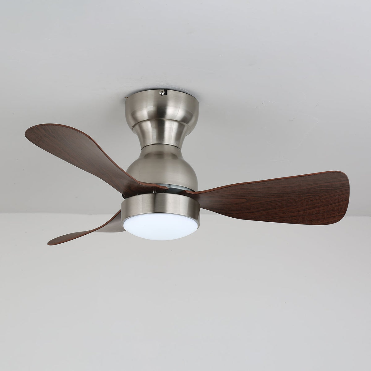 Aurdorus Modern Wood Ceiling Fan Light