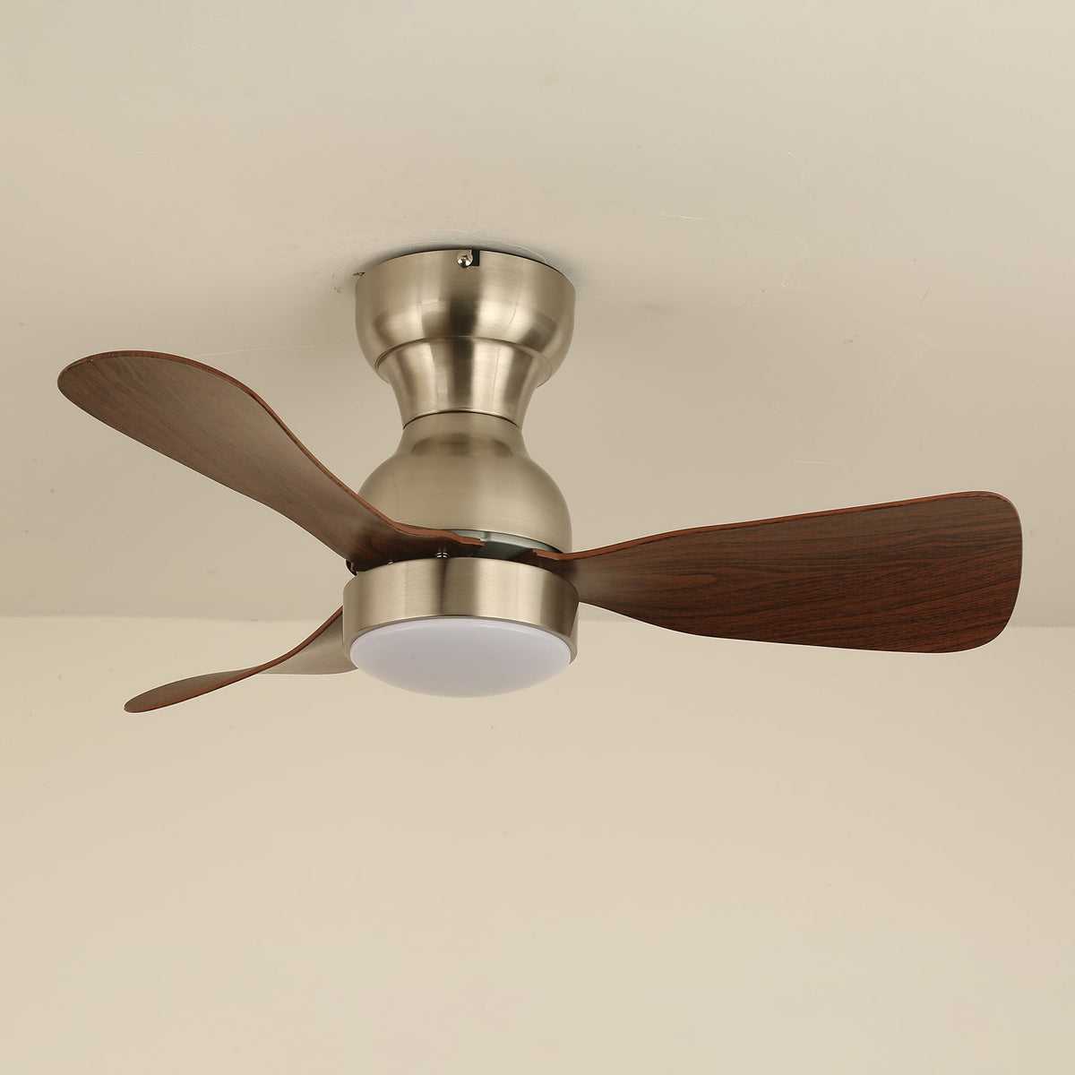 Aurdorus Modern Wood Ceiling Fan Light