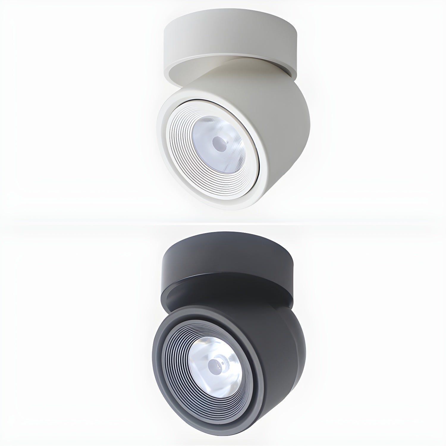 Clara Modern Minimalist Rotating Surface Downlight Ceiling lamp - Neutral Decor