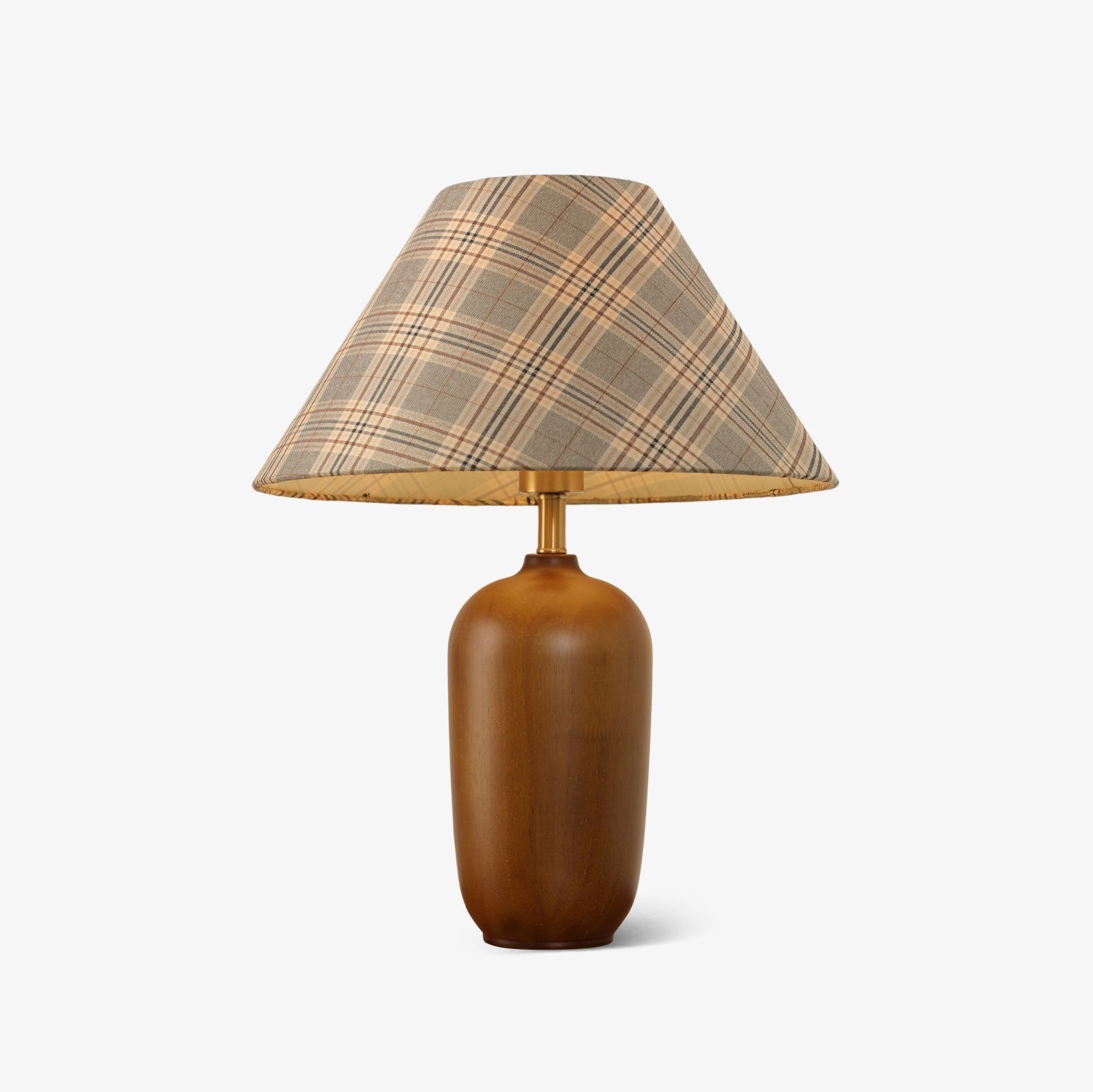 Sienna Wood & Fabric Classic Table Lamp