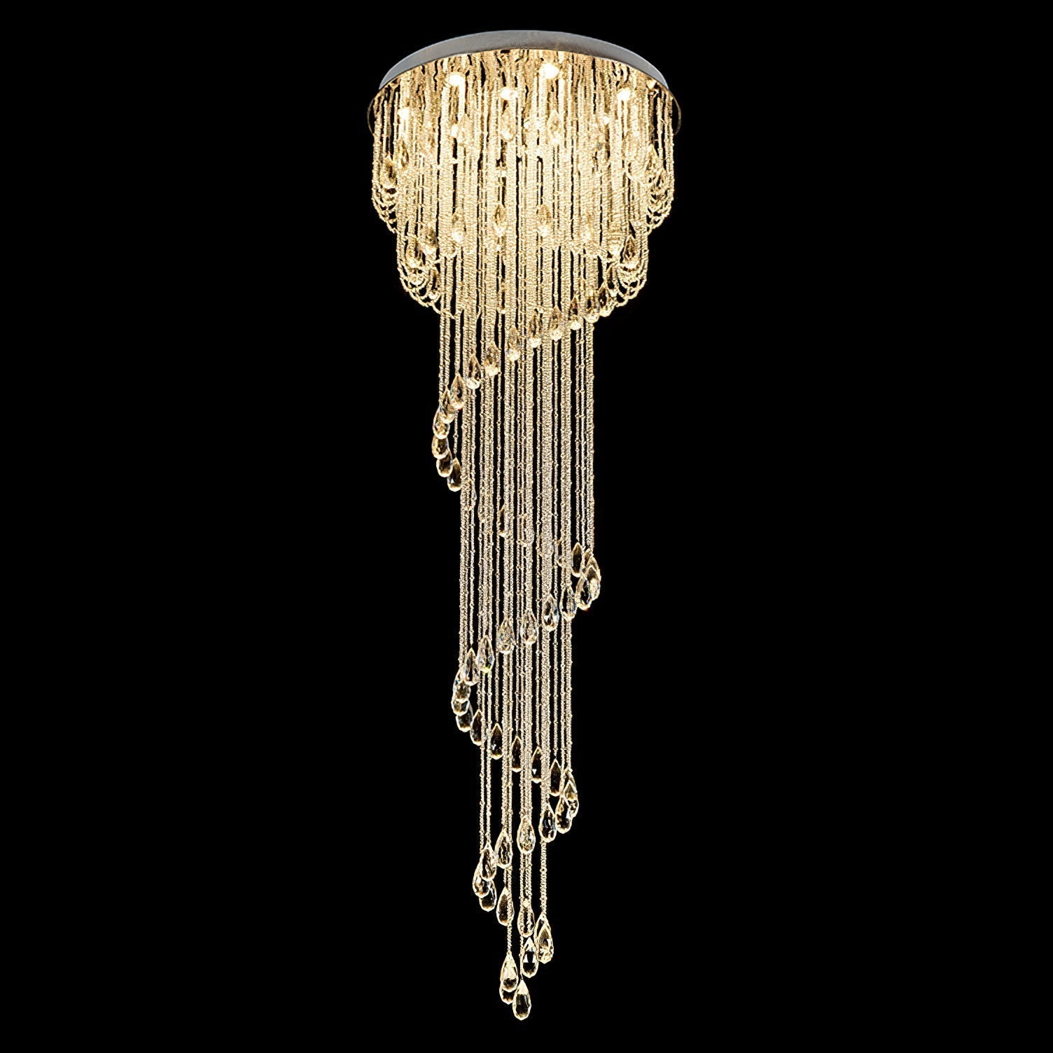Evlaeia Postmodern Luxury Classic Crystal Chandelier