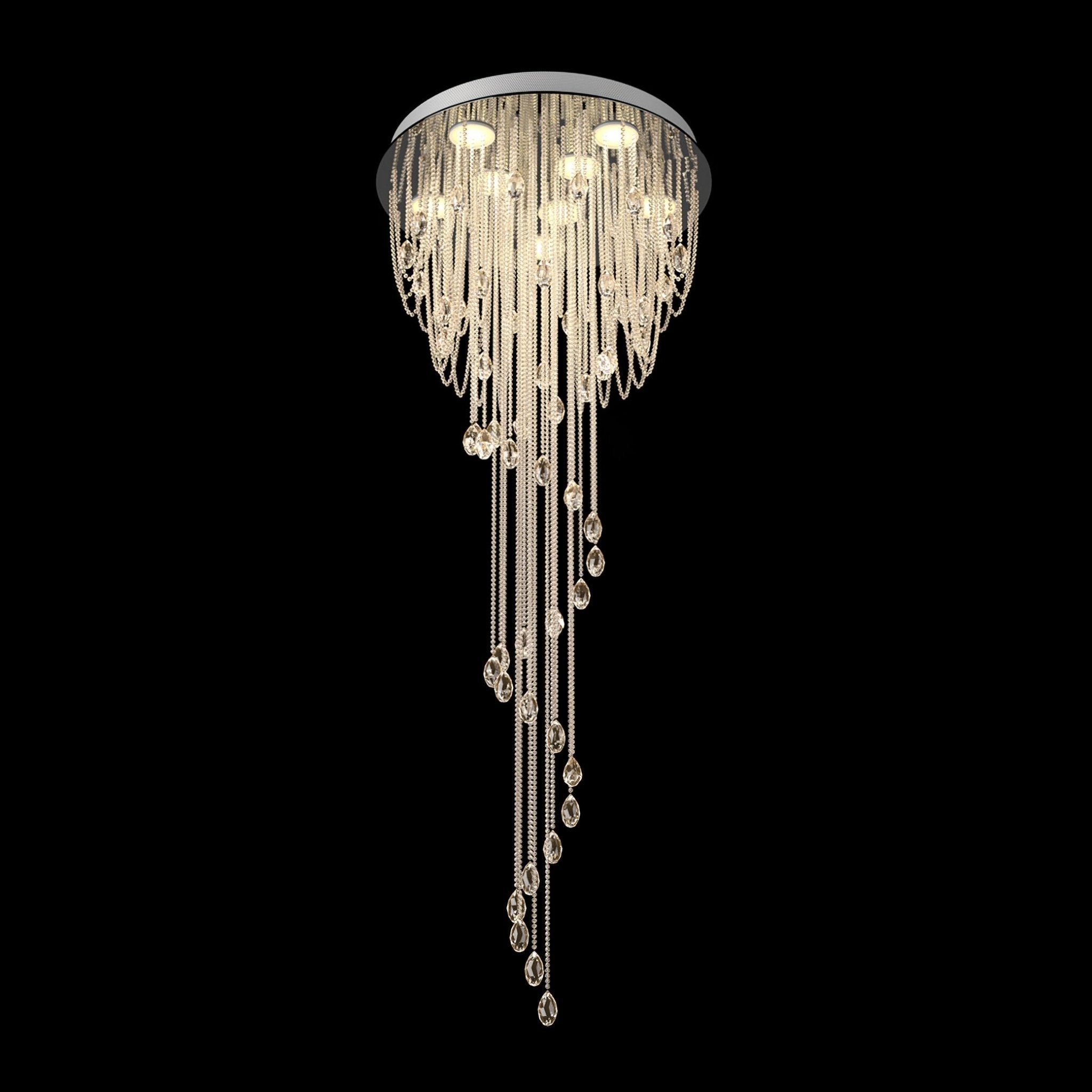 Evlaeia Postmodern Luxury Classic Crystal Chandelier