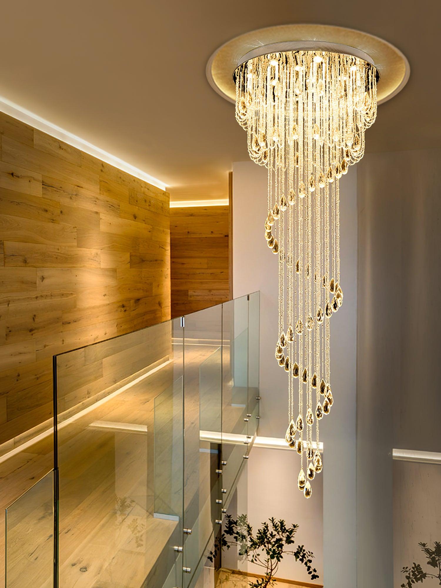 Evlaeia Postmodern Luxury Classic Crystal Chandelier