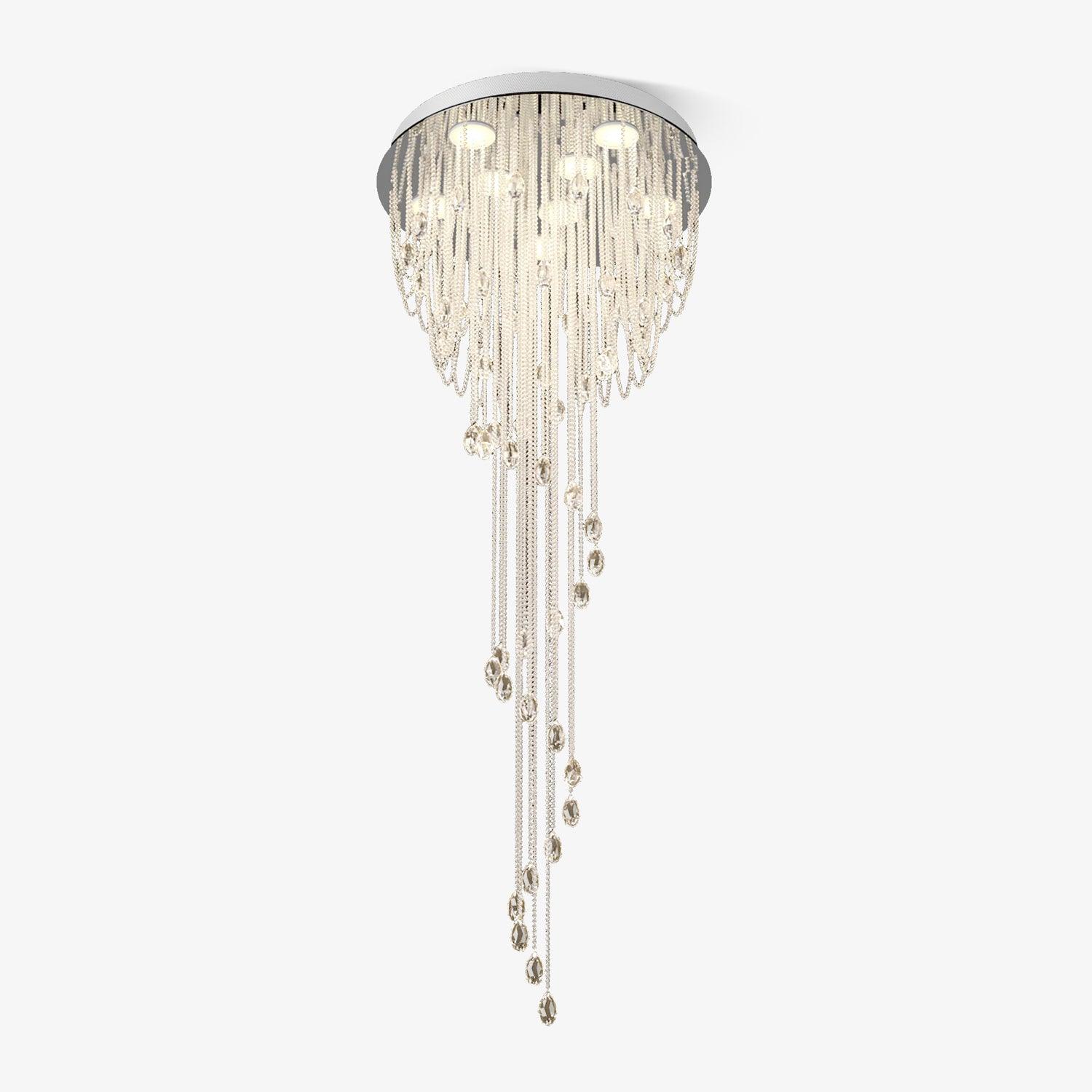 Evlaeia Postmodern Luxury Classic Crystal Chandelier