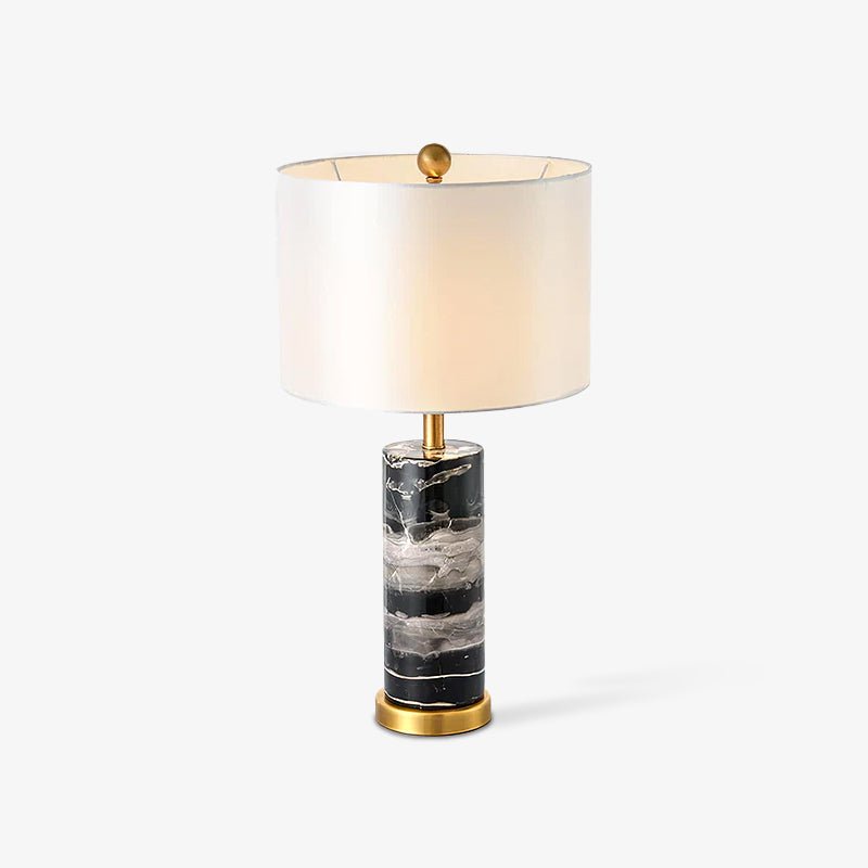 Katherine Modern Marble Table Lamp - Neutral Decor