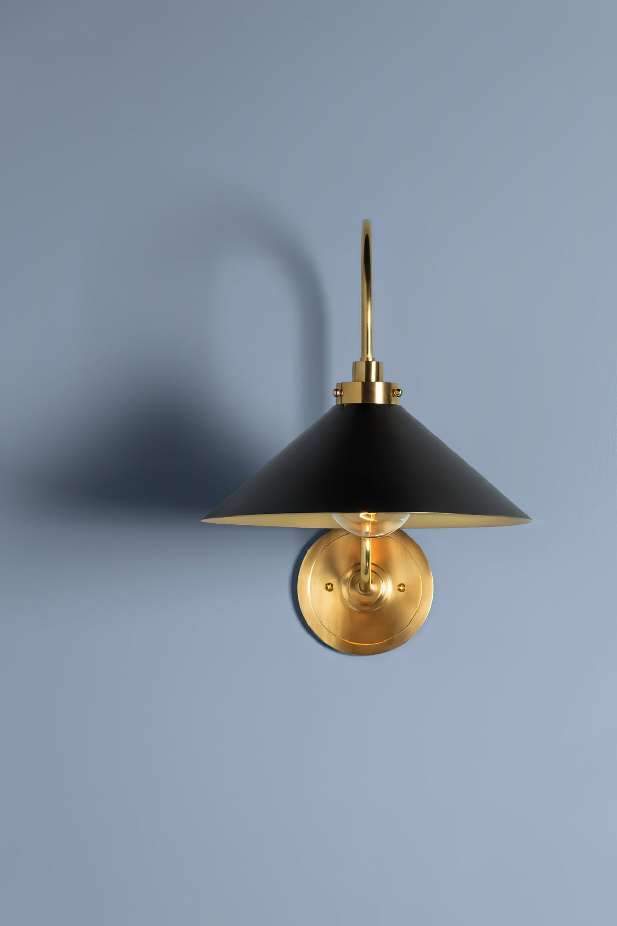 Soliaria Brass Wall Lamp