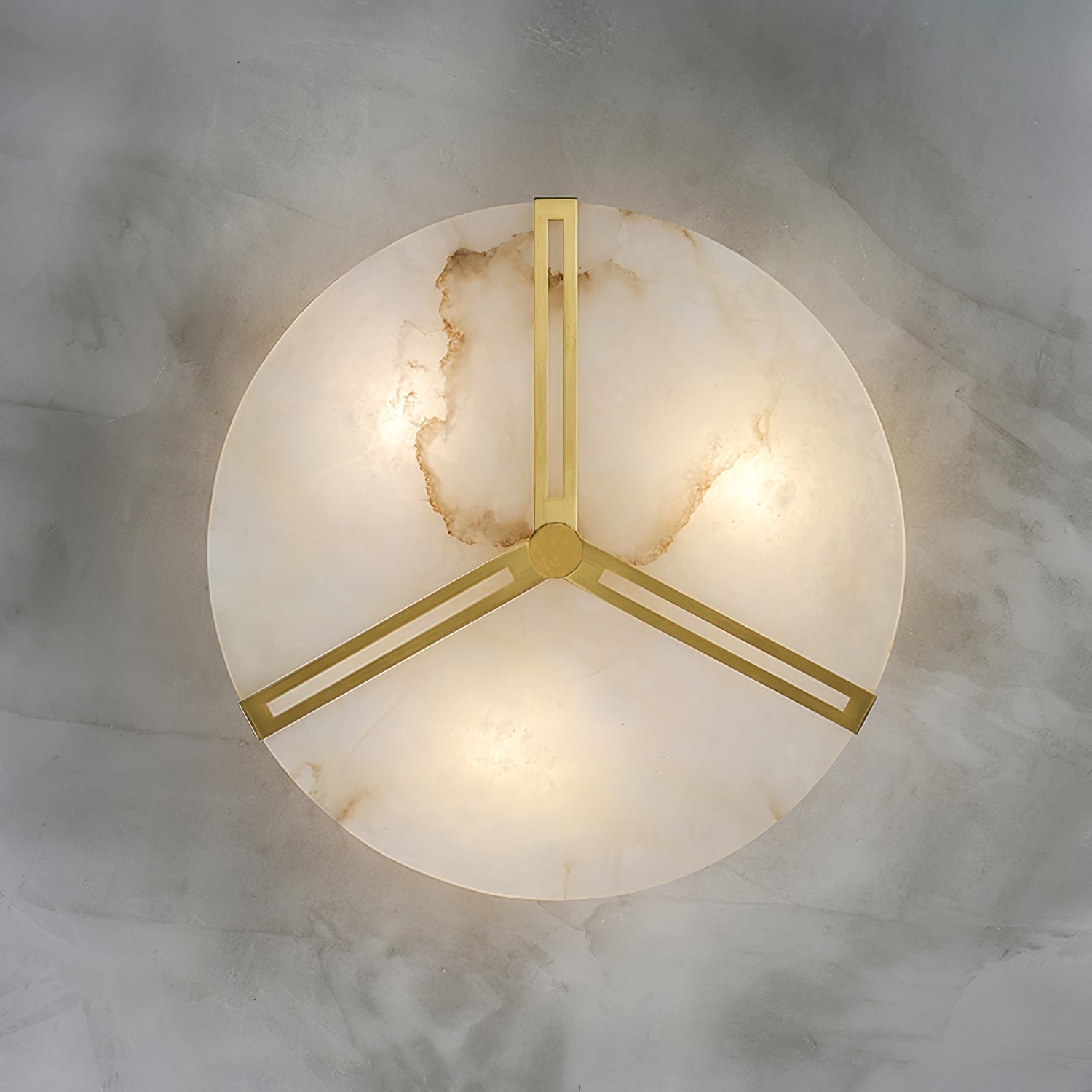 Avenielle Alabaster Flush Mount Ceiling Light