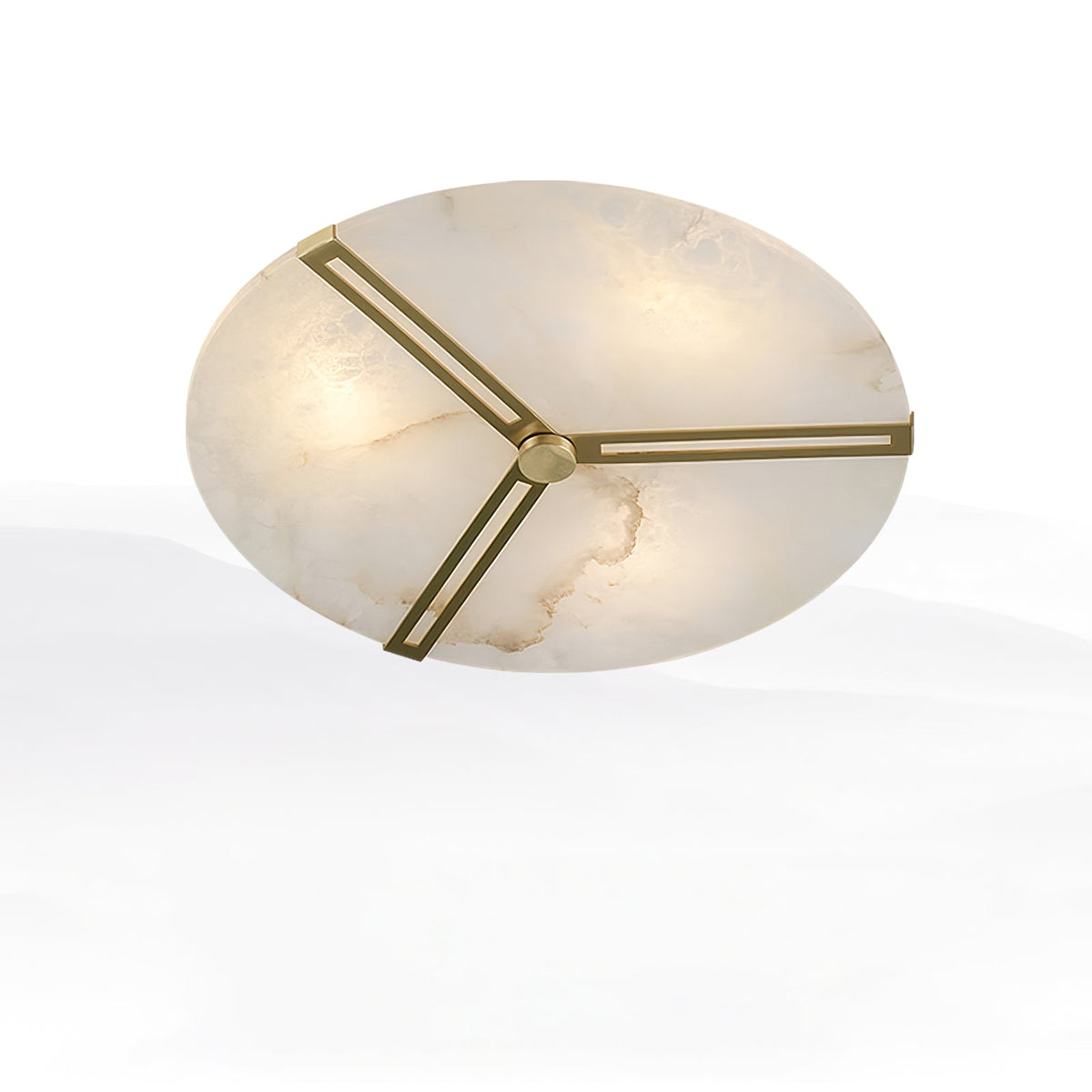 Avenielle Alabaster Flush Mount Ceiling Light