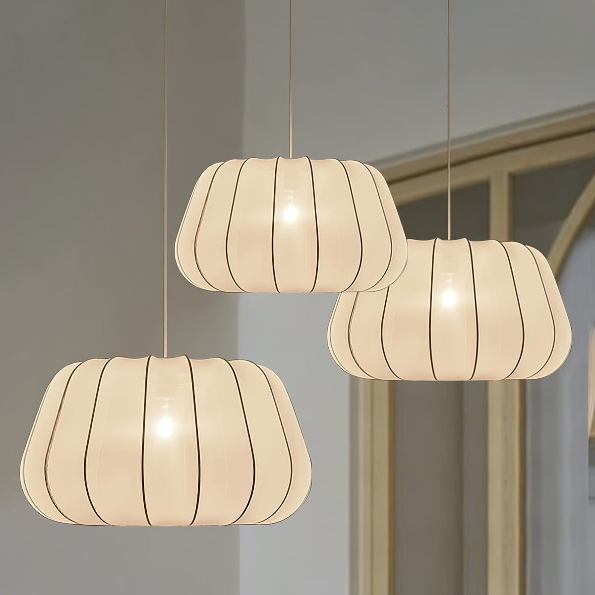 Zenell Elegance Cloud Fabric Pendant Lamp