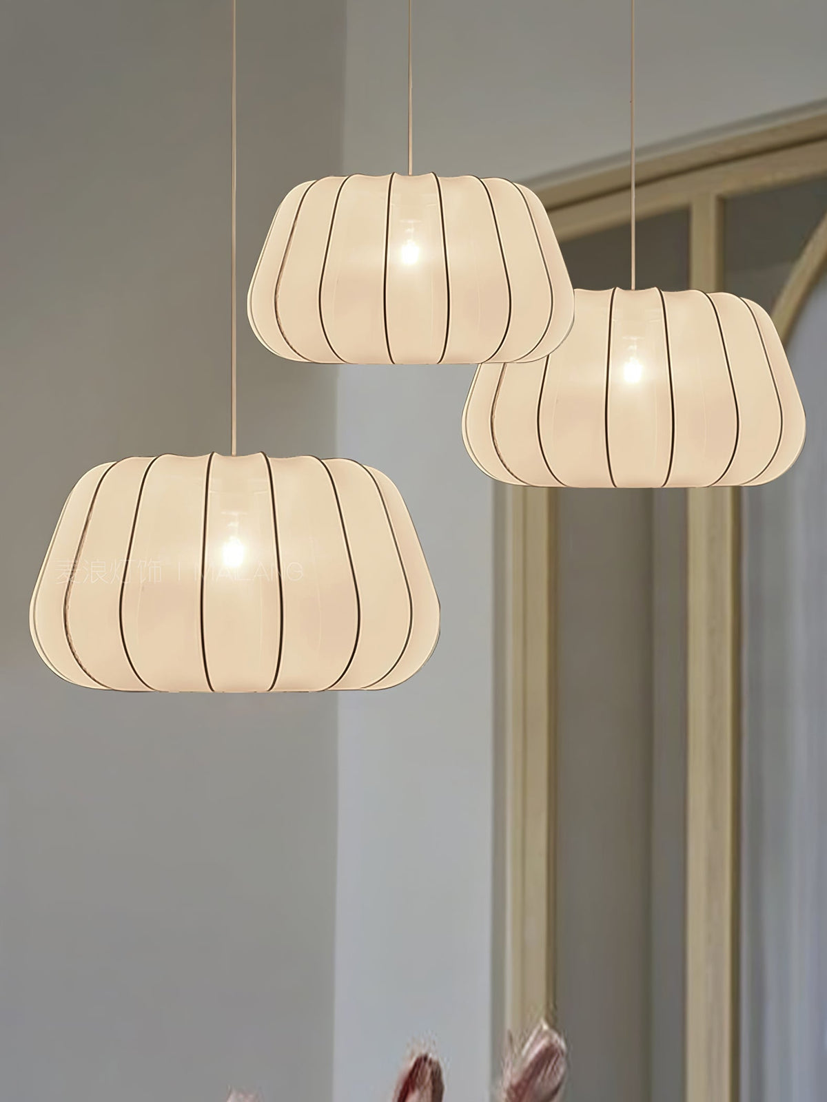 Zenell Elegance Cloud Fabric Pendant Lamp