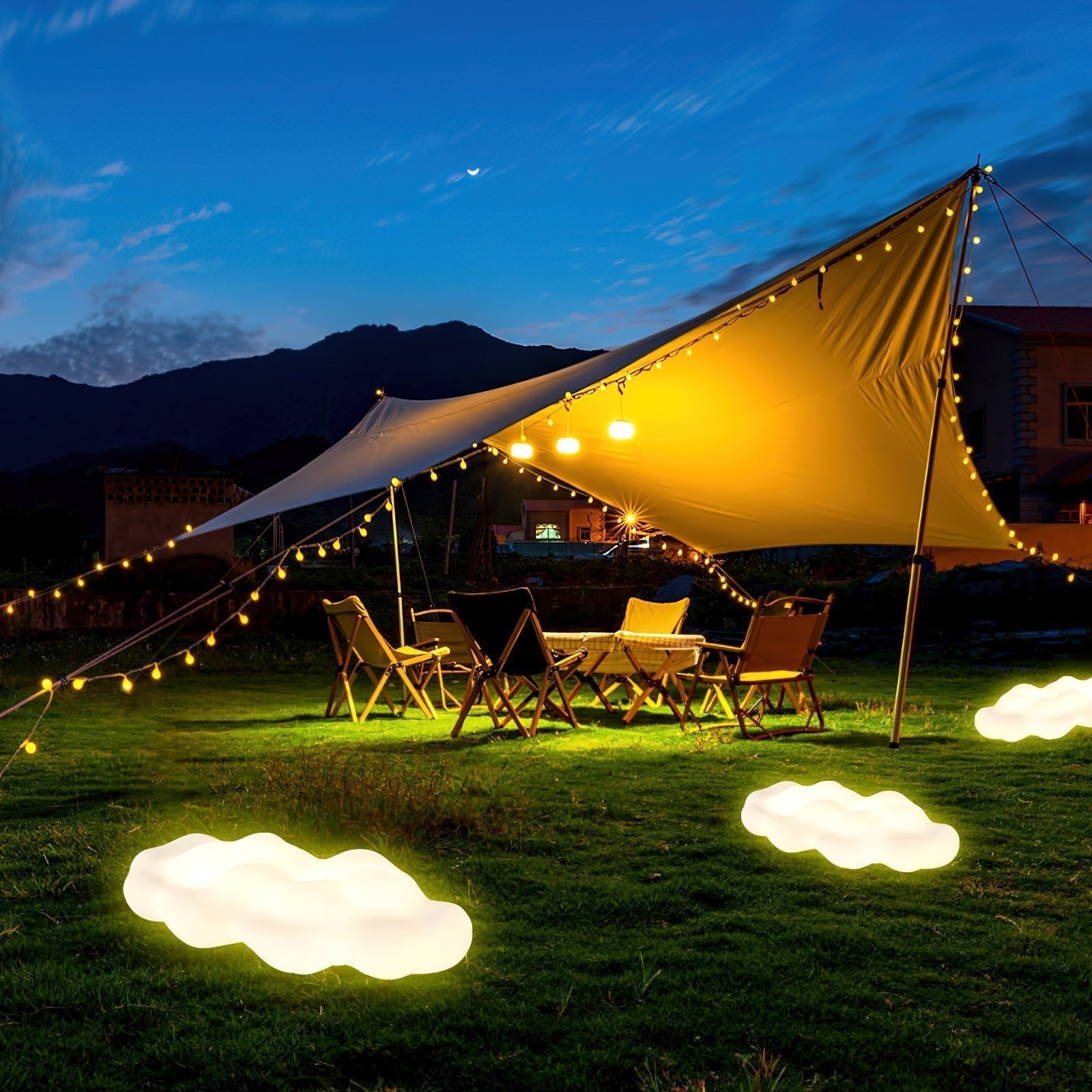 Ulphaion Elegance Cloud Outdoor Floor Light