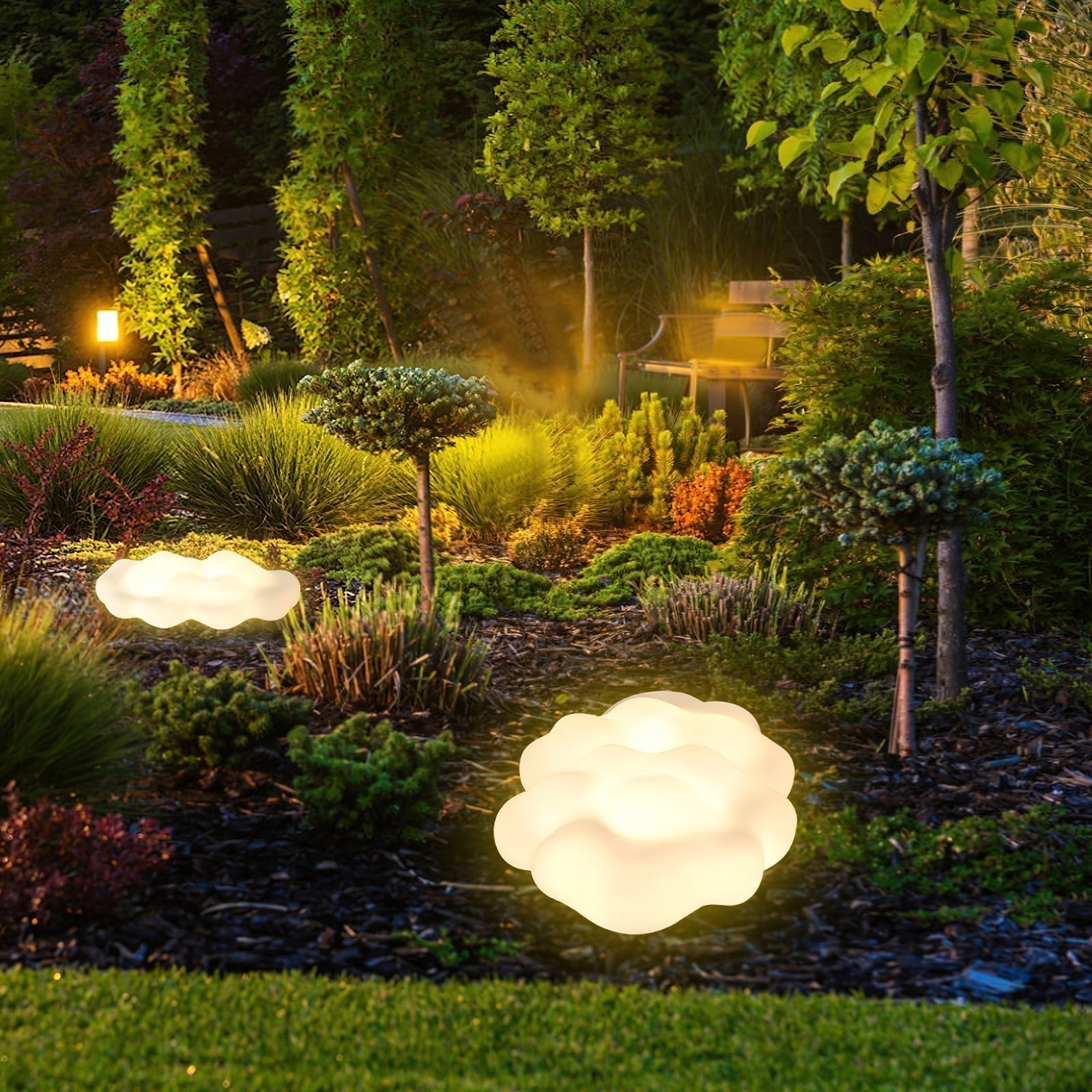Ulphaion Elegance Cloud Outdoor Floor Light