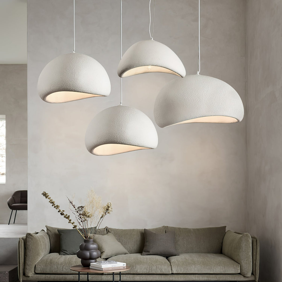 Fentor Pendant Lamp Cloud White Minimalist