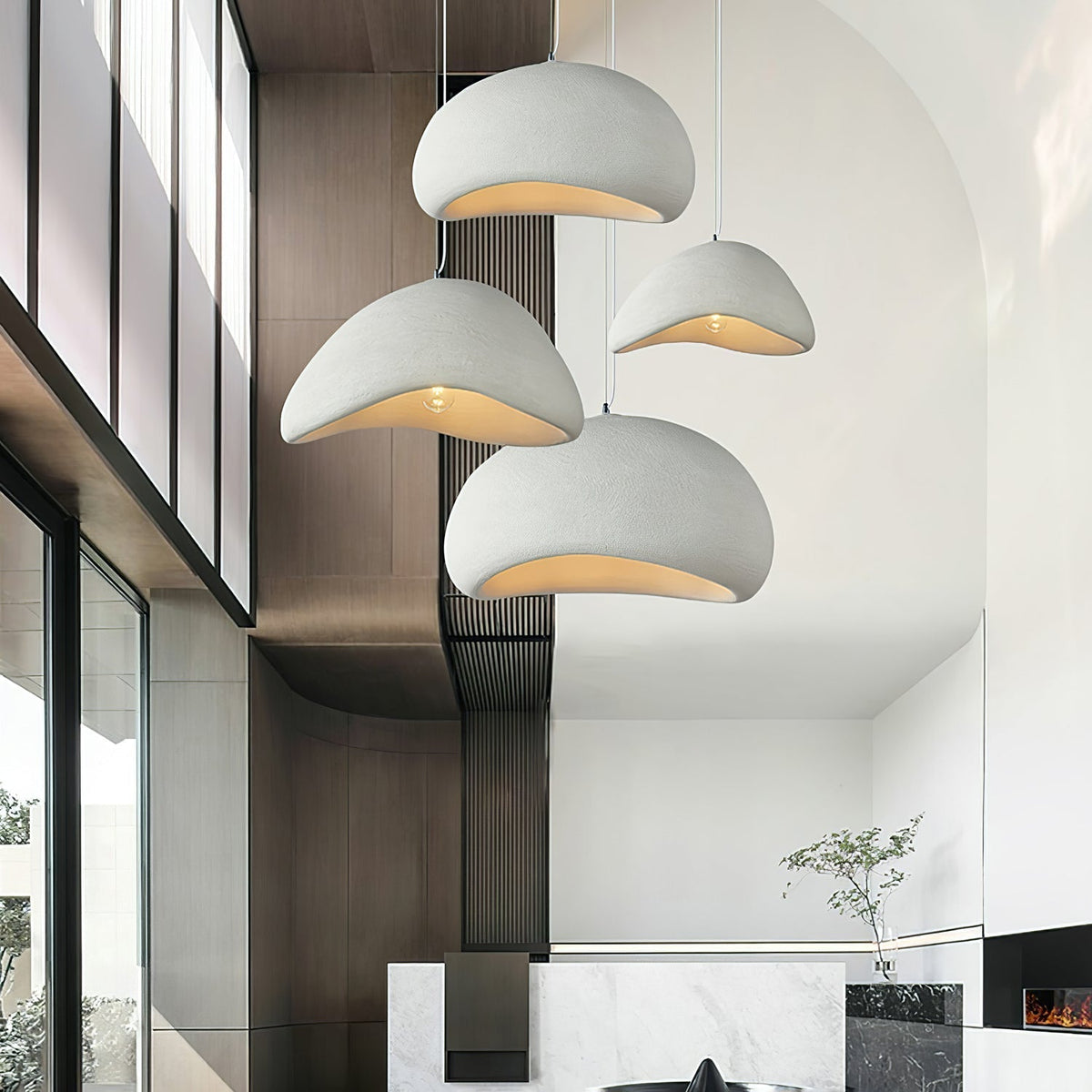 Fentor Pendant Lamp Cloud White Minimalist