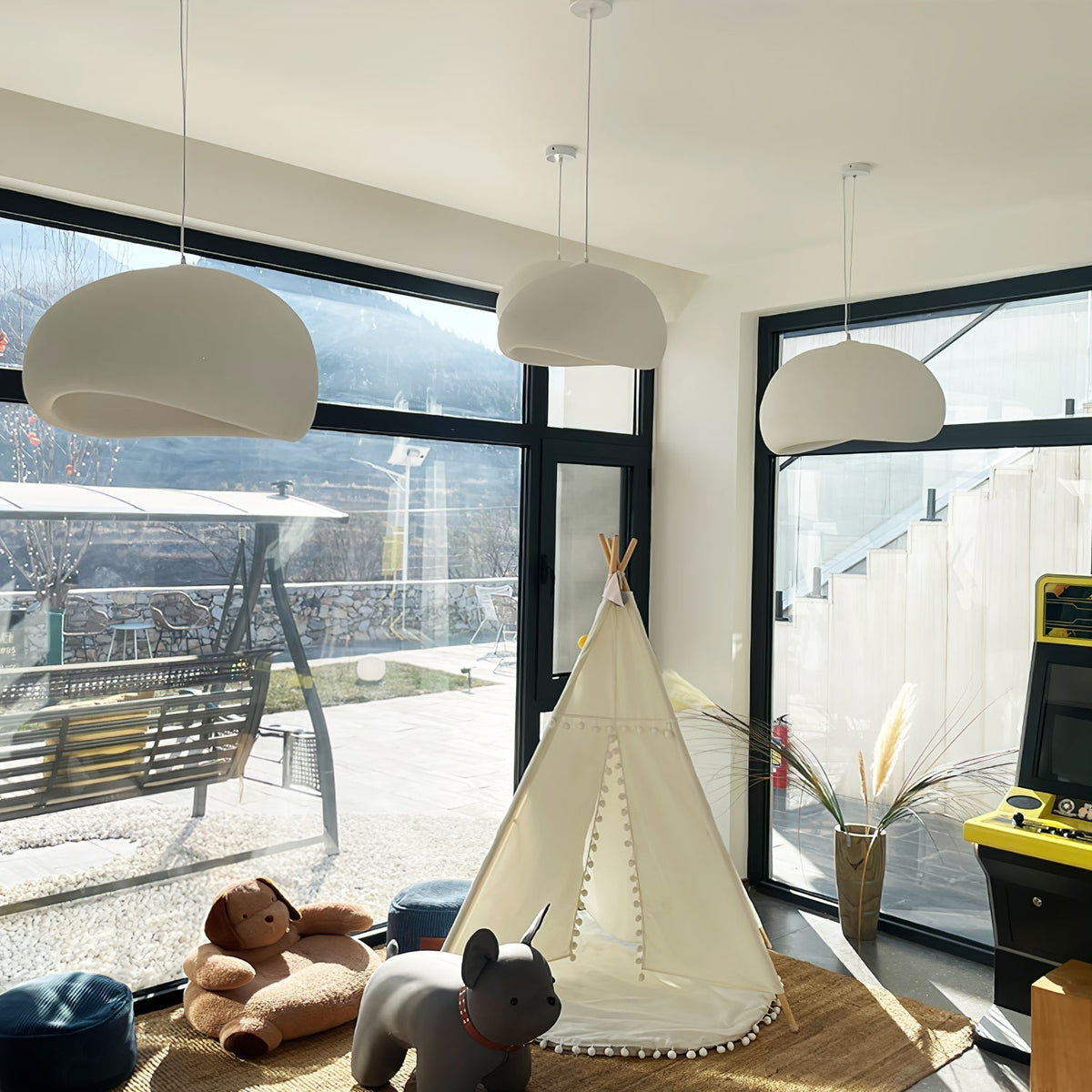 Ivinan Minimalist Cloud Style B Pendant Light