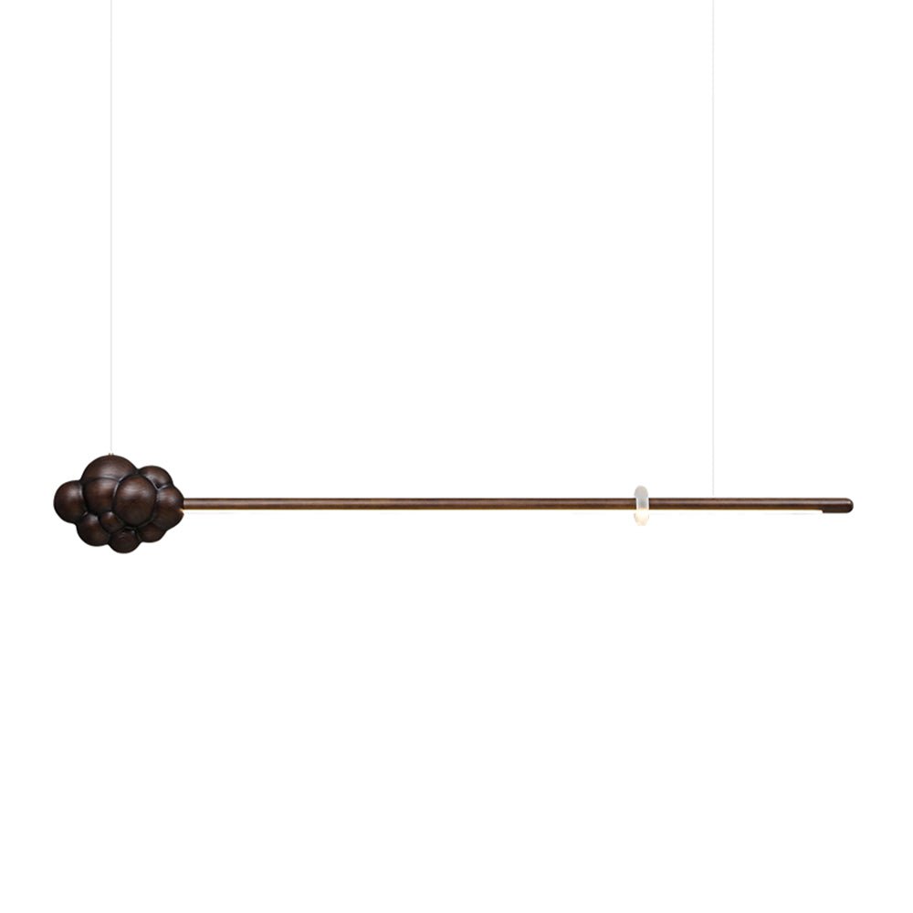 Sylisia Pendant Lamp Wood Stick Cloud Minimalist