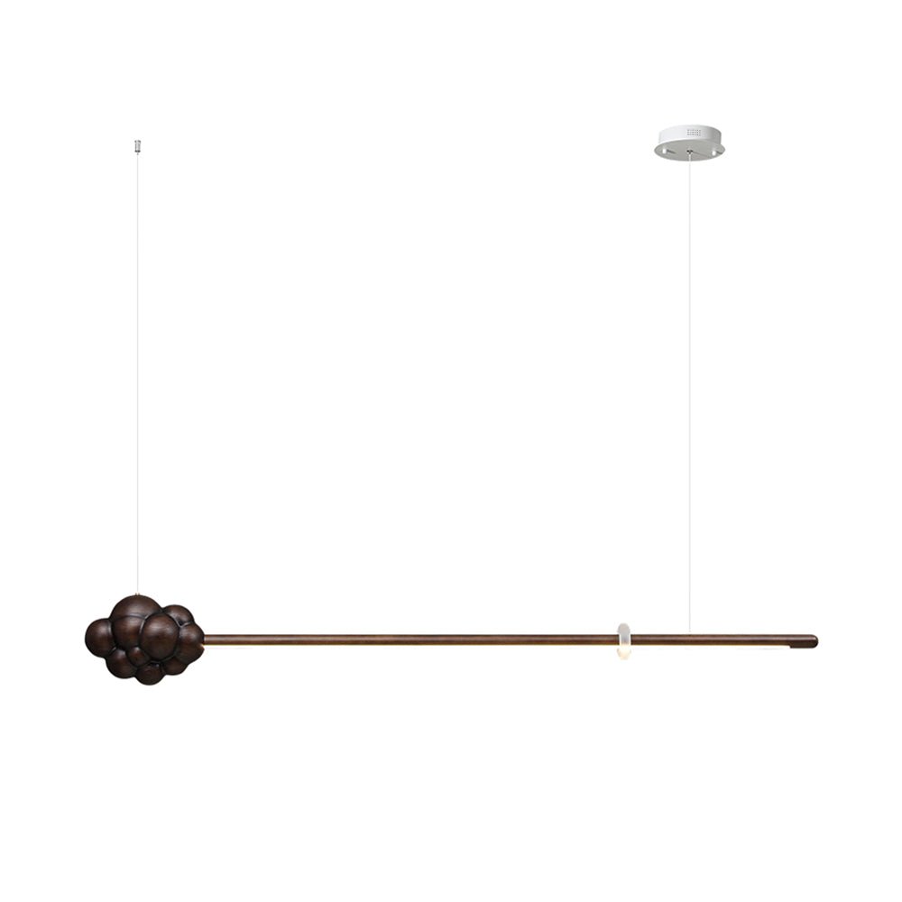 Sylisia Pendant Lamp Wood Stick Cloud Minimalist