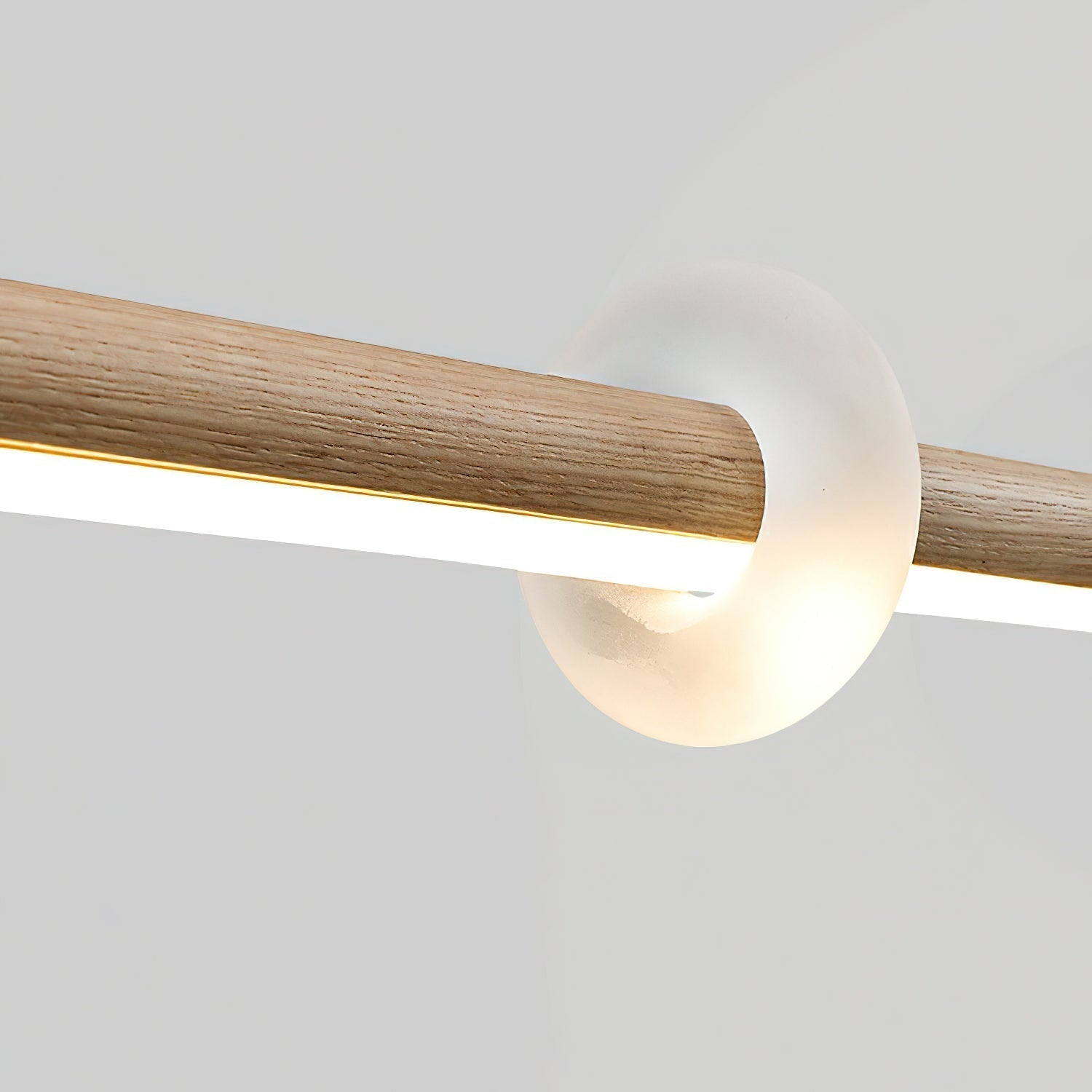 Sylisia Pendant Lamp Wood Stick Cloud Minimalist
