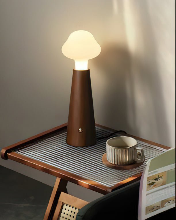 Mushio Wood Cloud Table Lamp