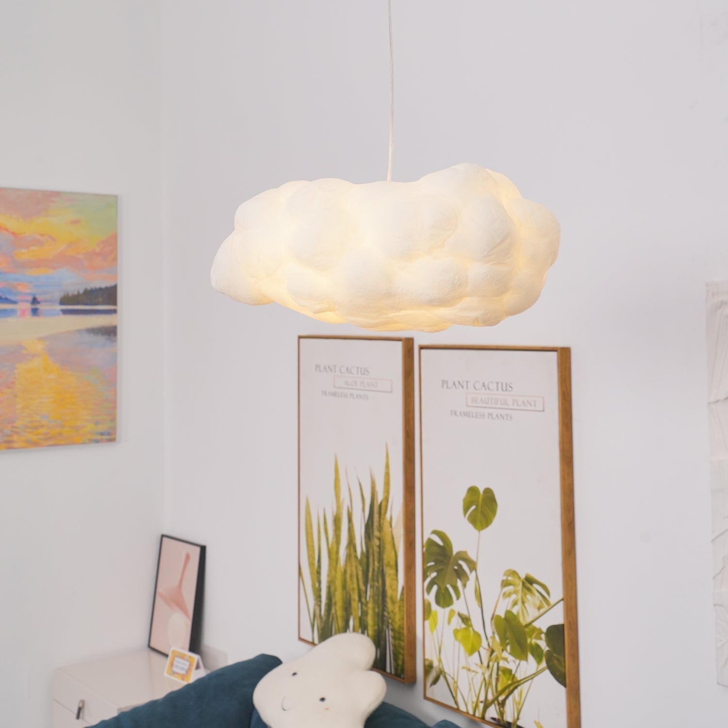 Nively Fiber Silk Pendant Light