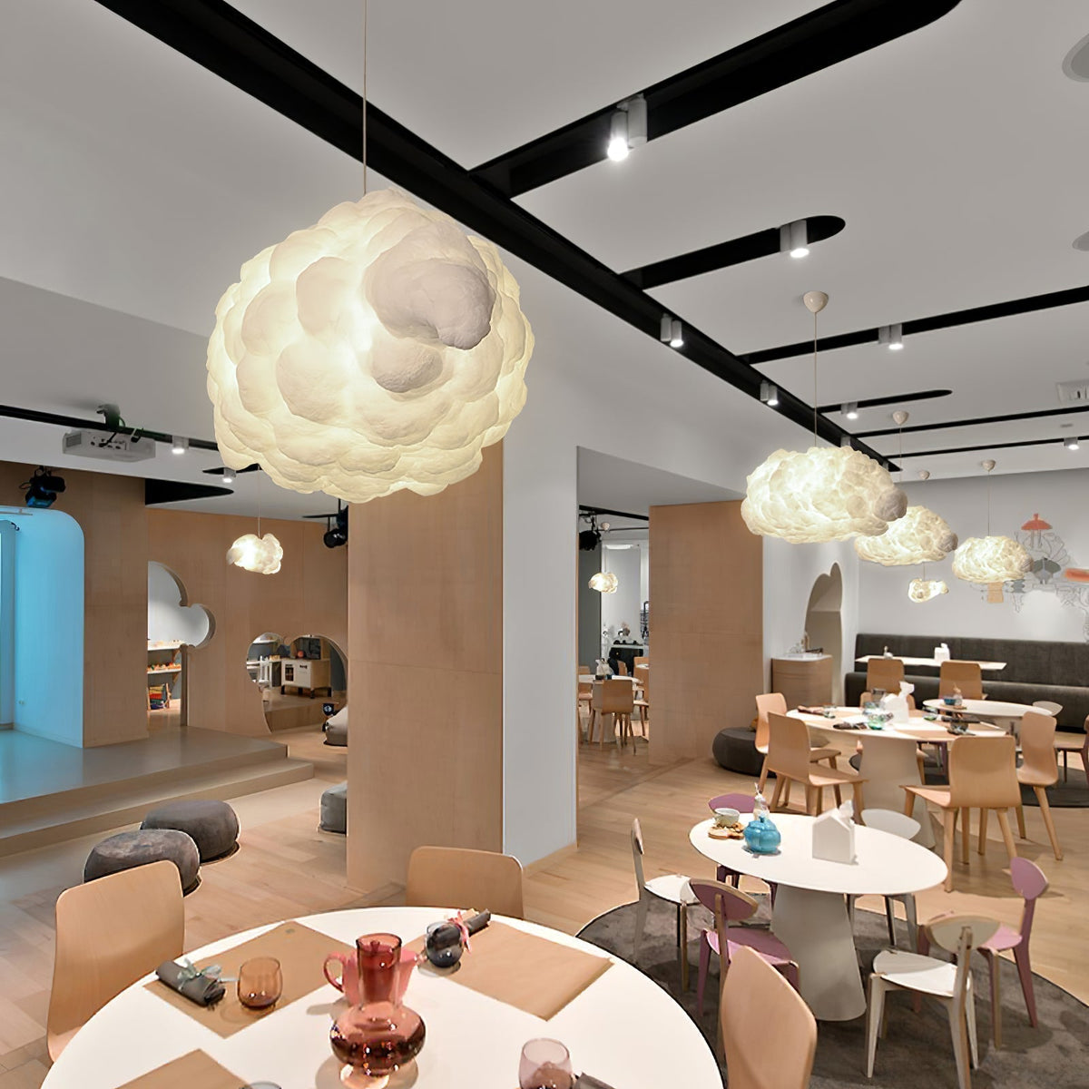 Nively Fiber Silk Pendant Light