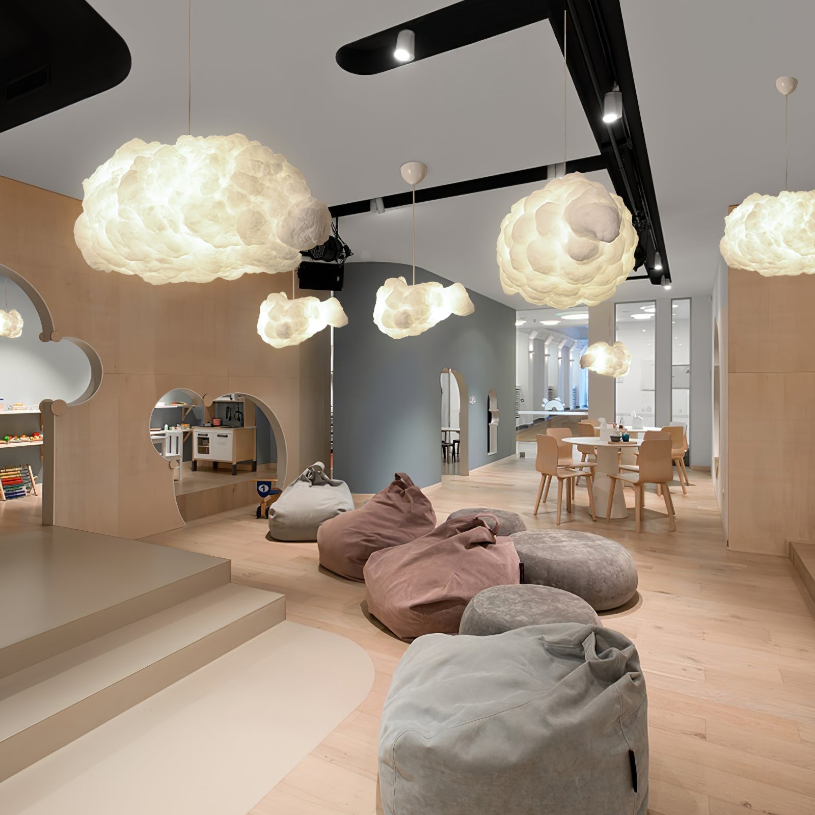 Nively Fiber Silk Pendant Light