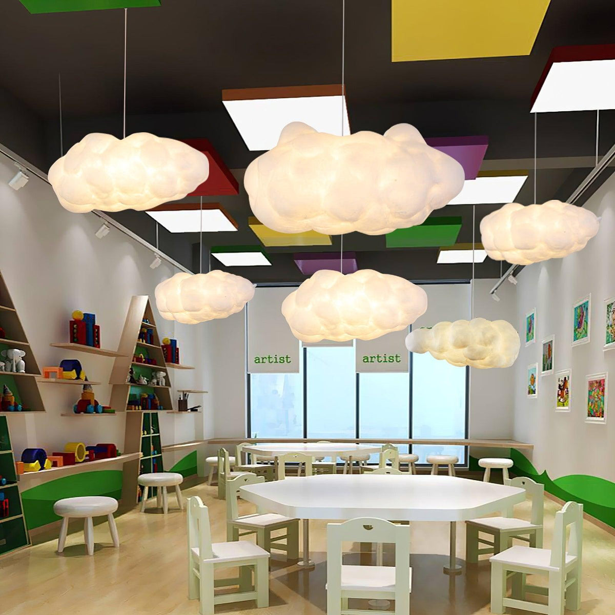 Nively Fiber Silk Pendant Light