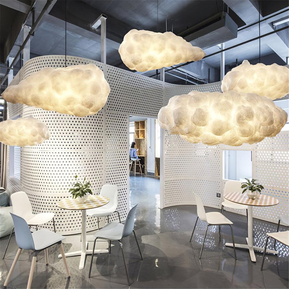 Nively Fiber Silk Pendant Light