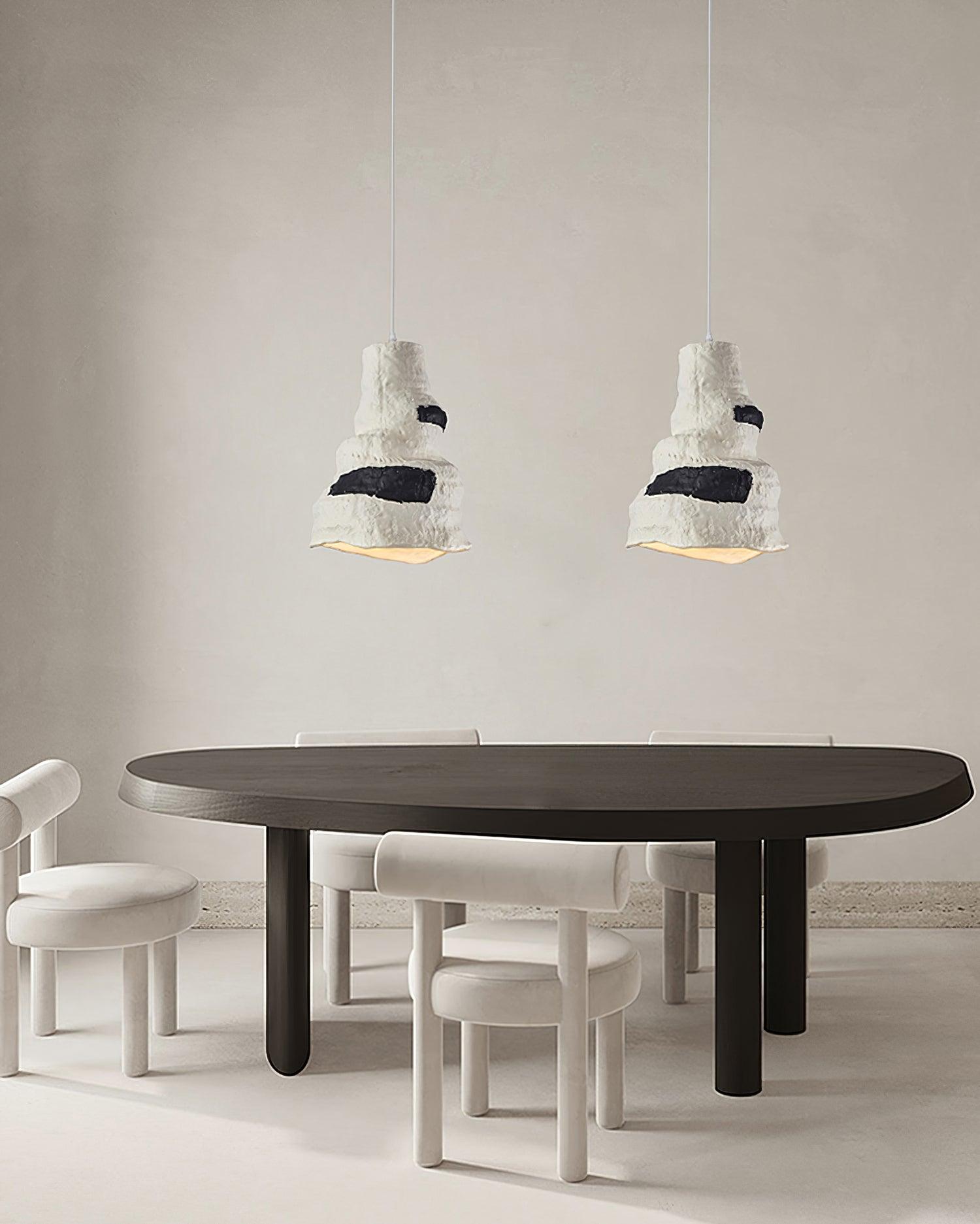 Terra Rustic Resin Pendant Lamp