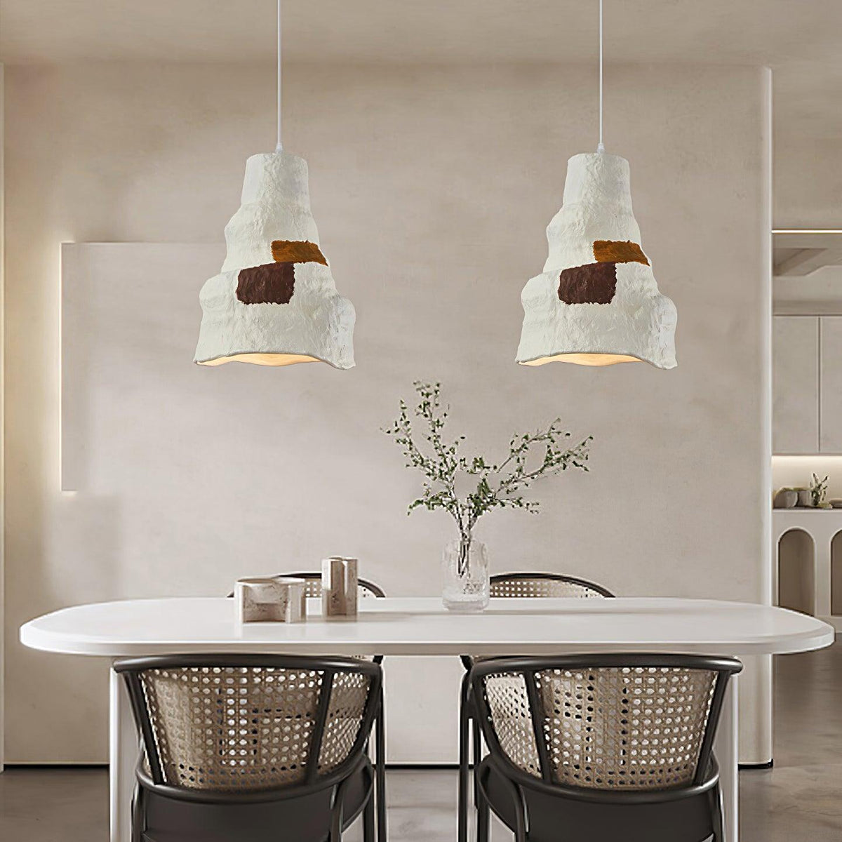 Terra Rustic Resin Pendant Lamp