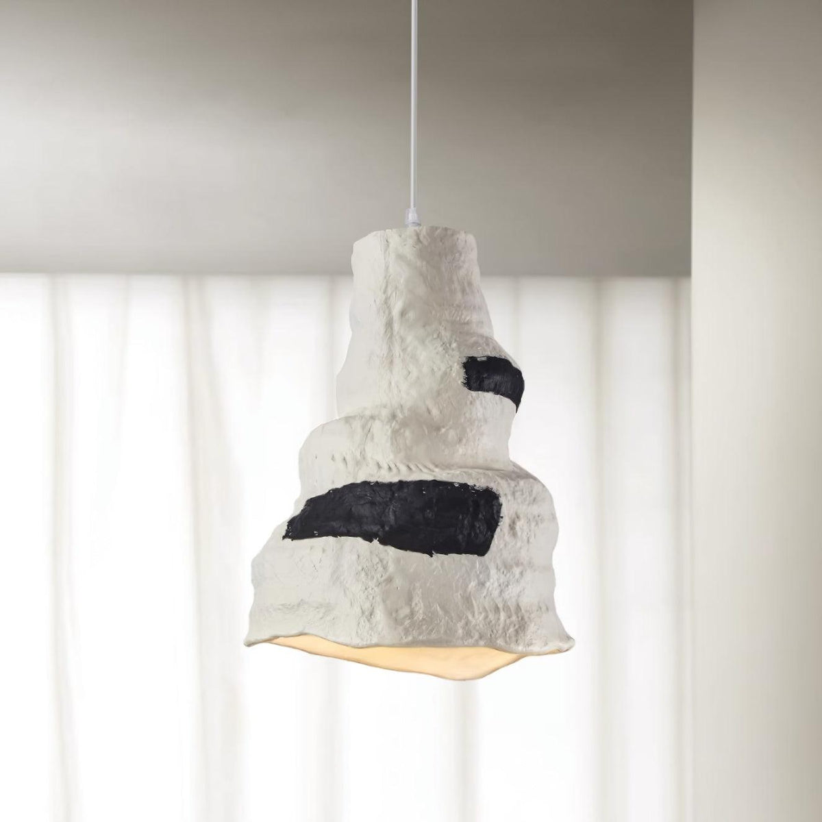 Terra Rustic Resin Pendant Lamp