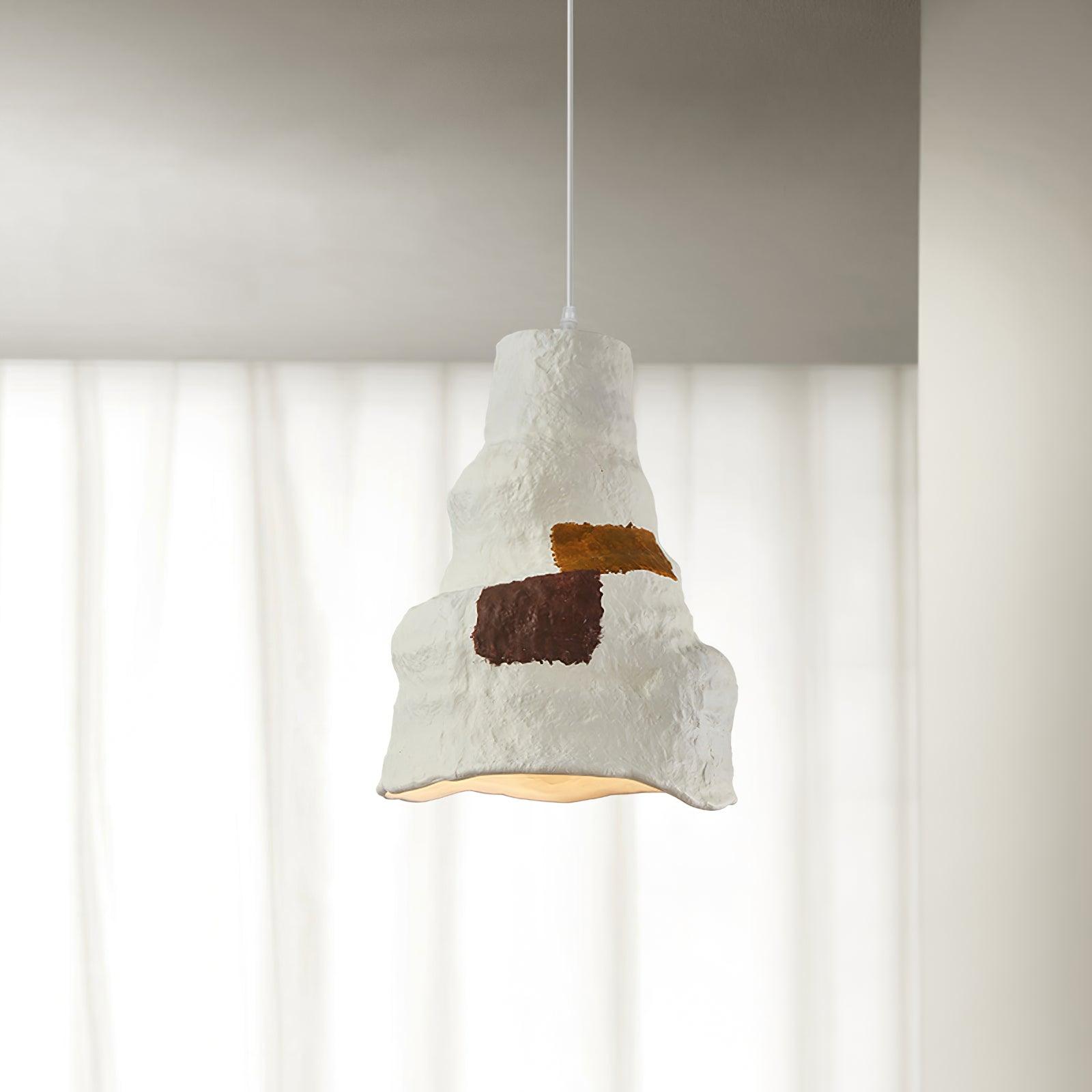Terra Rustic Resin Pendant Lamp