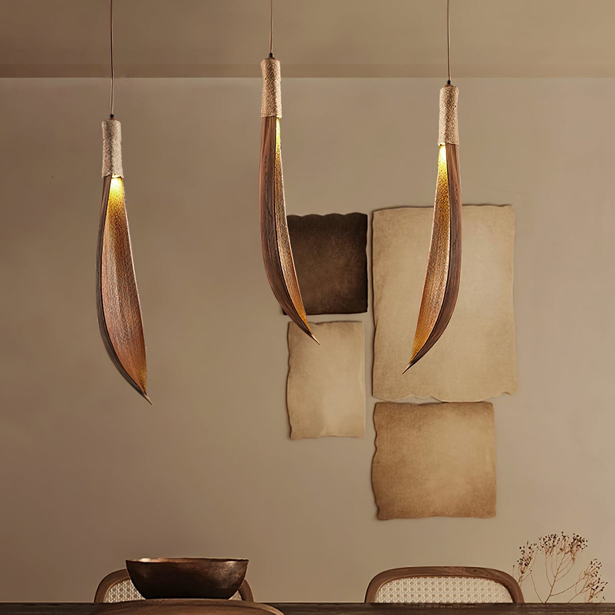 Brynn Natural Pendant Lamp