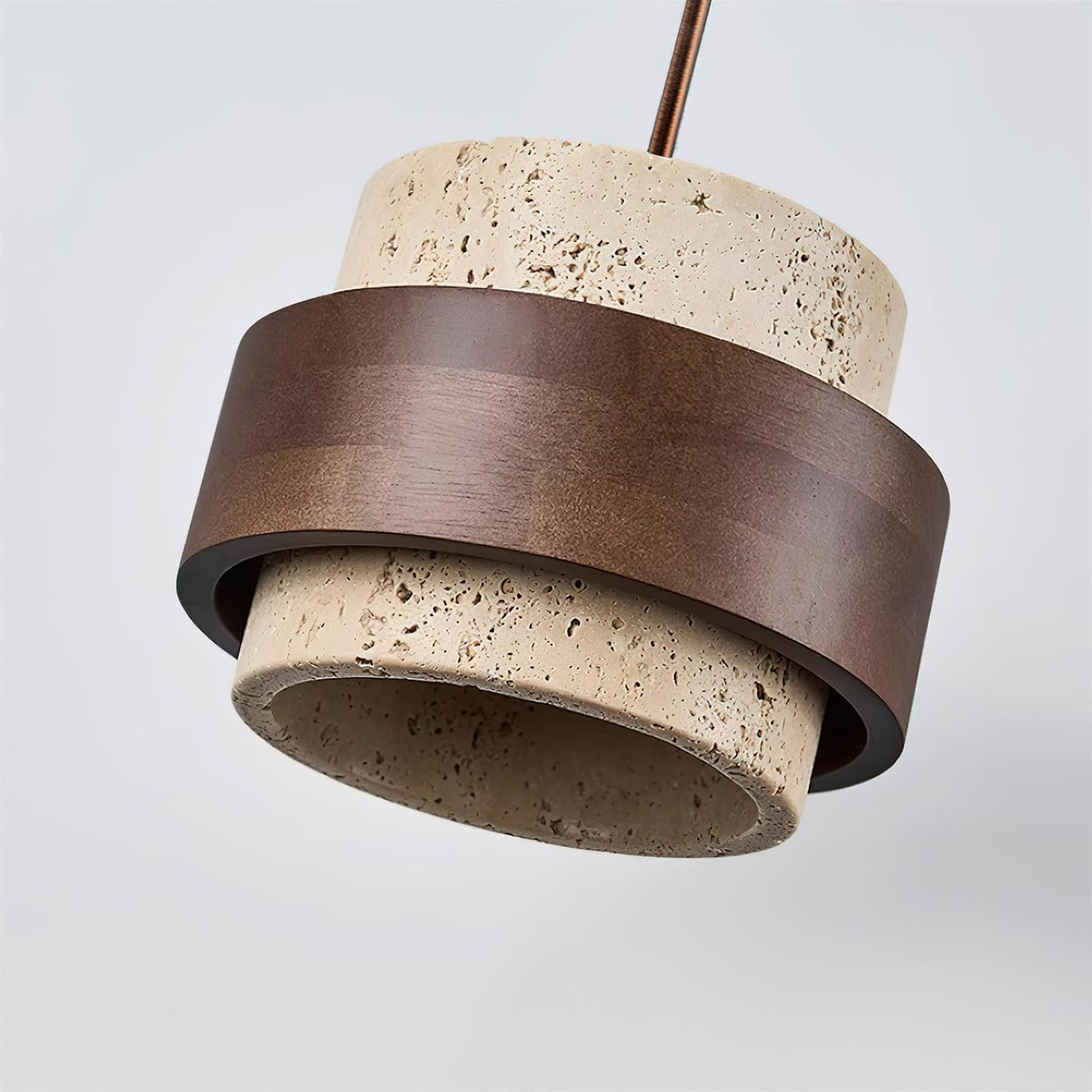 Perra Pendant Light Travertine - Neutral Decor