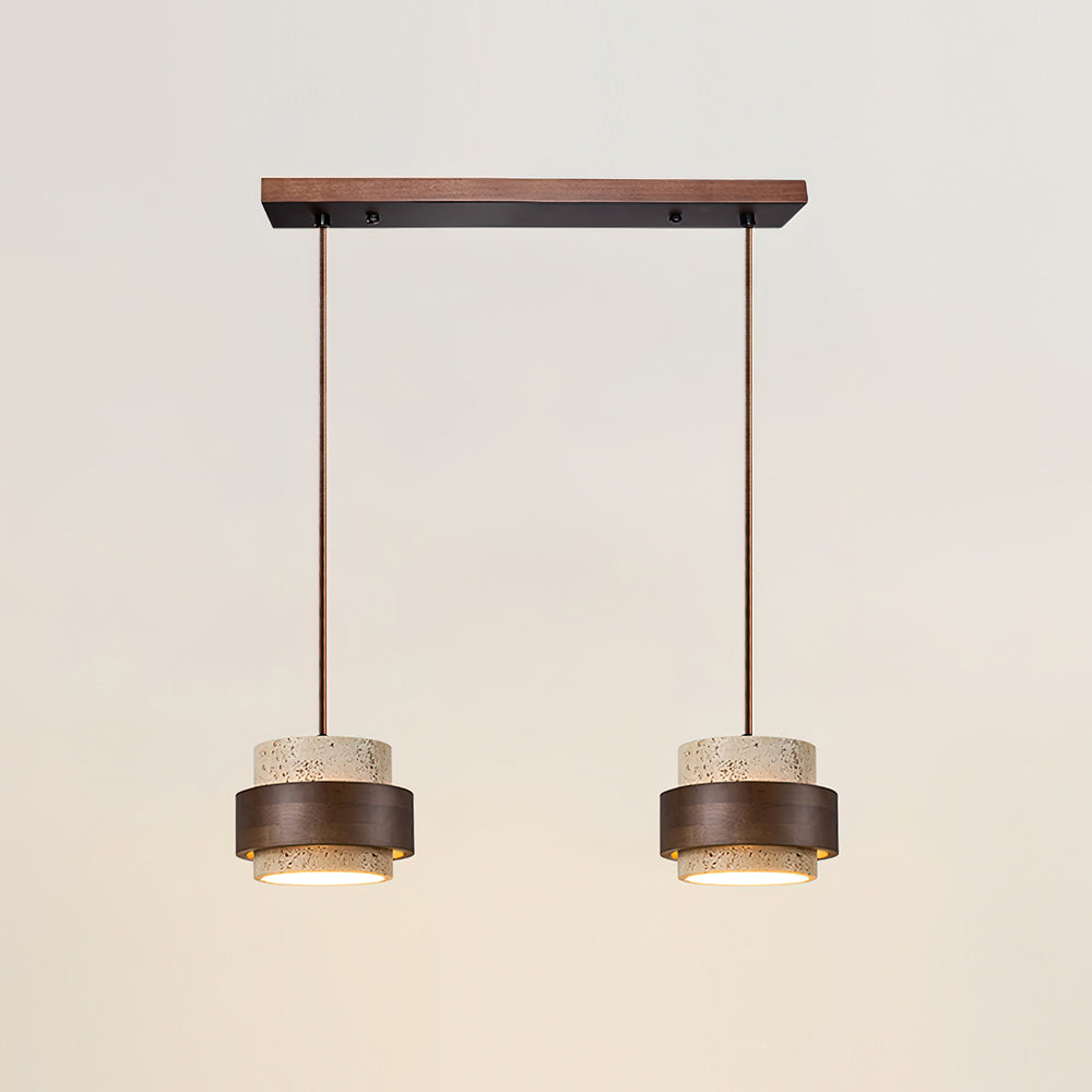 Perra Pendant Light Travertine - Neutral Decor