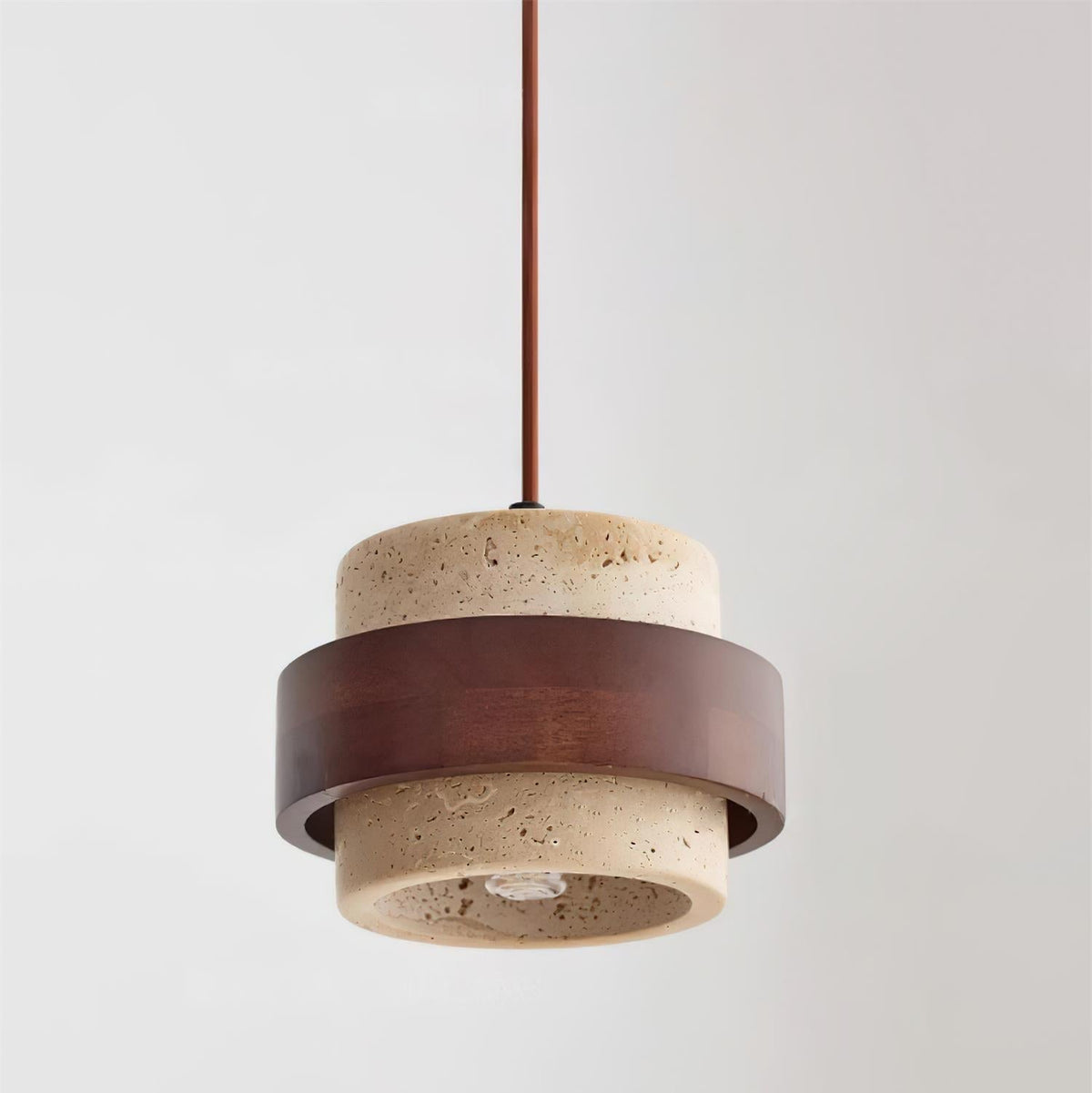 Perra Pendant Light Travertine - Neutral Decor