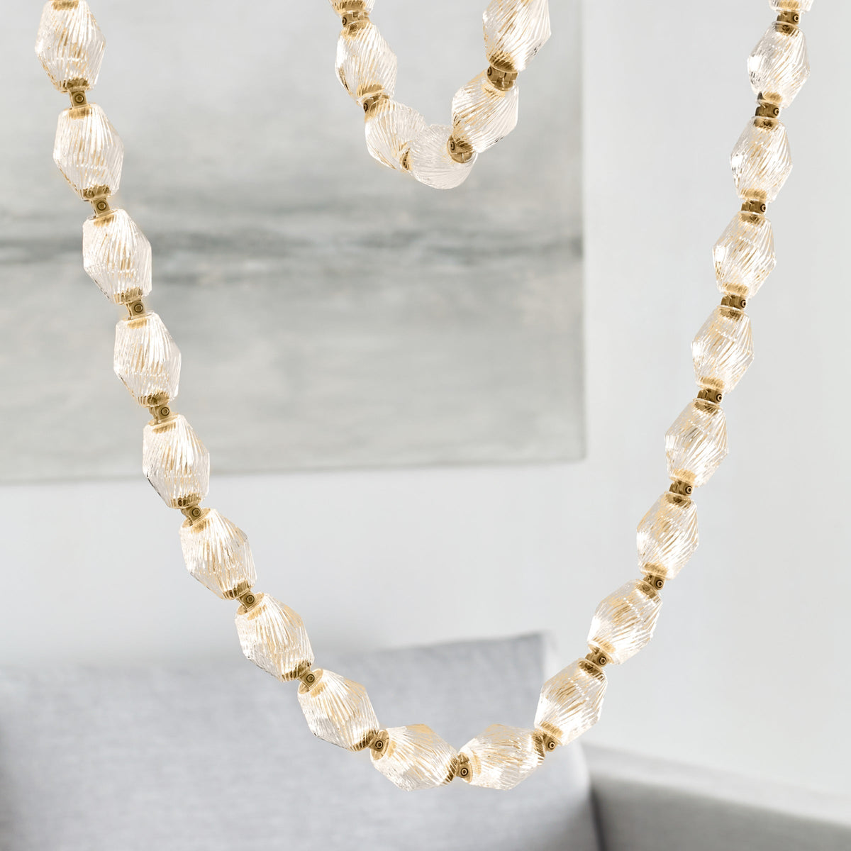 Karma Glass Chandelier