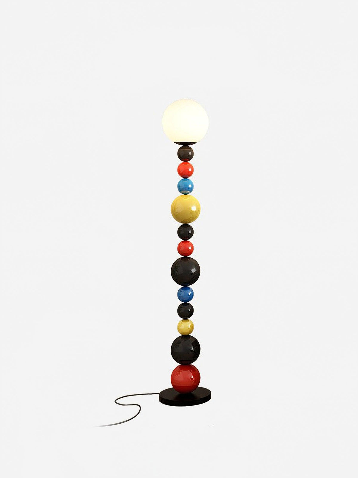 Zoriel Glass Artistic Floor Lamp