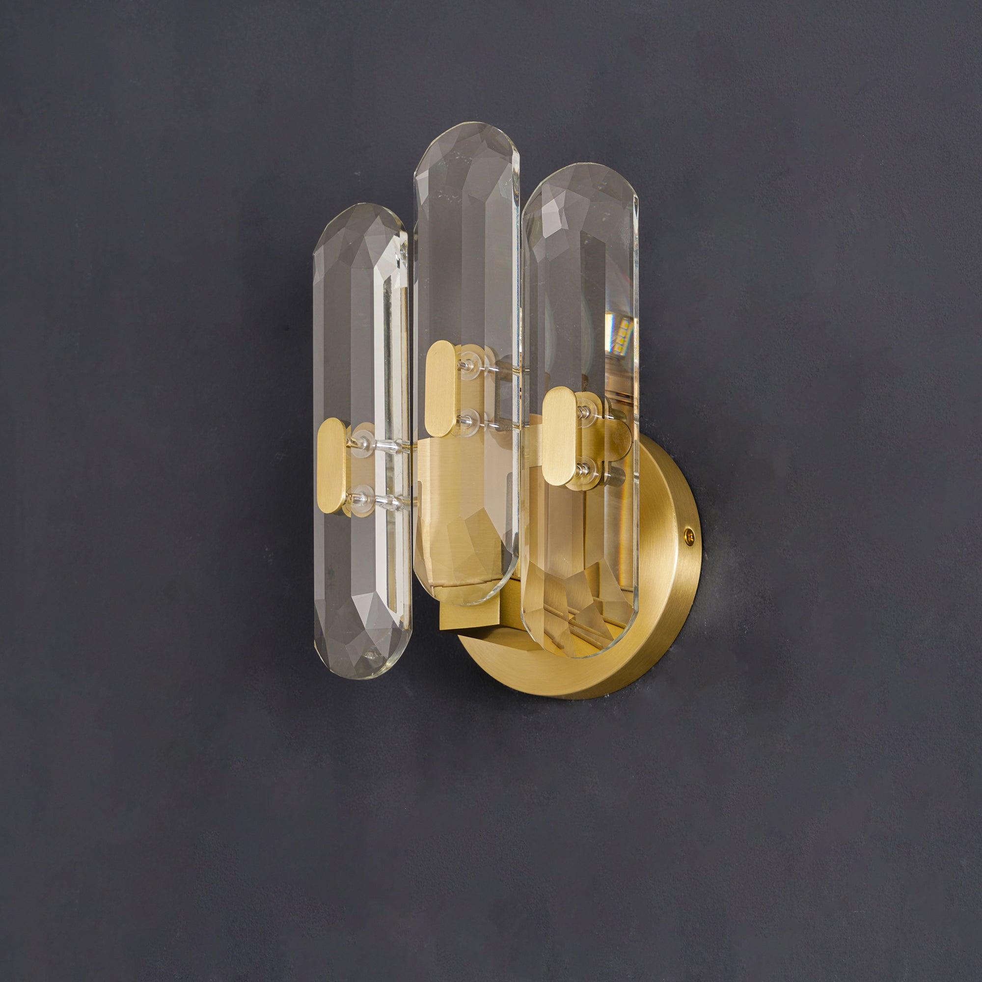 Kristy Postmodern Luxury Crystal Sconce Wall Lamp - Neutral Decor