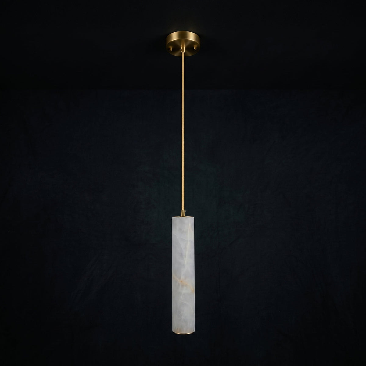 Albalaine Column Alabaster Staircase Chandelier