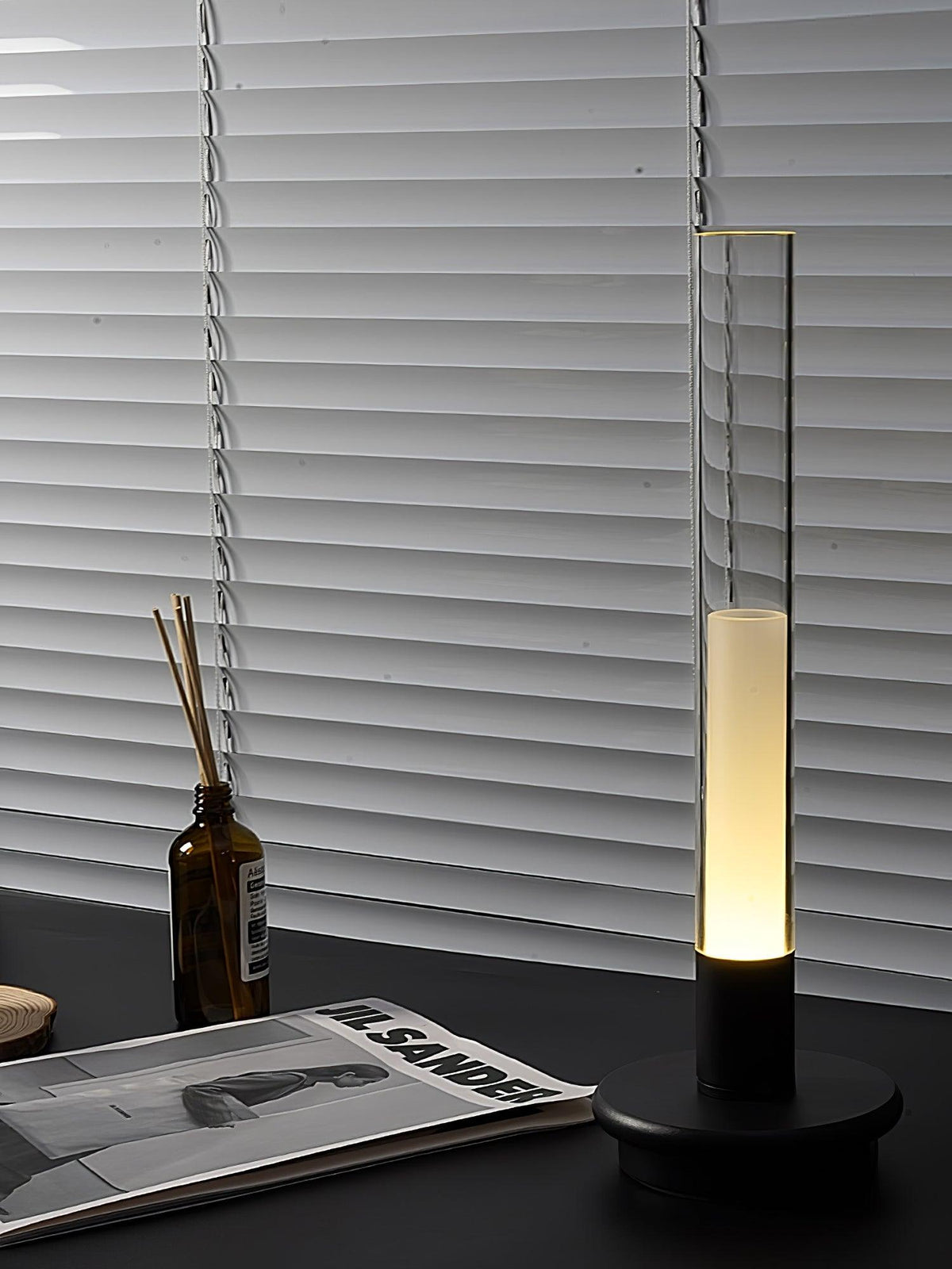 Tevi Acrylic Minimalist Table Lamp