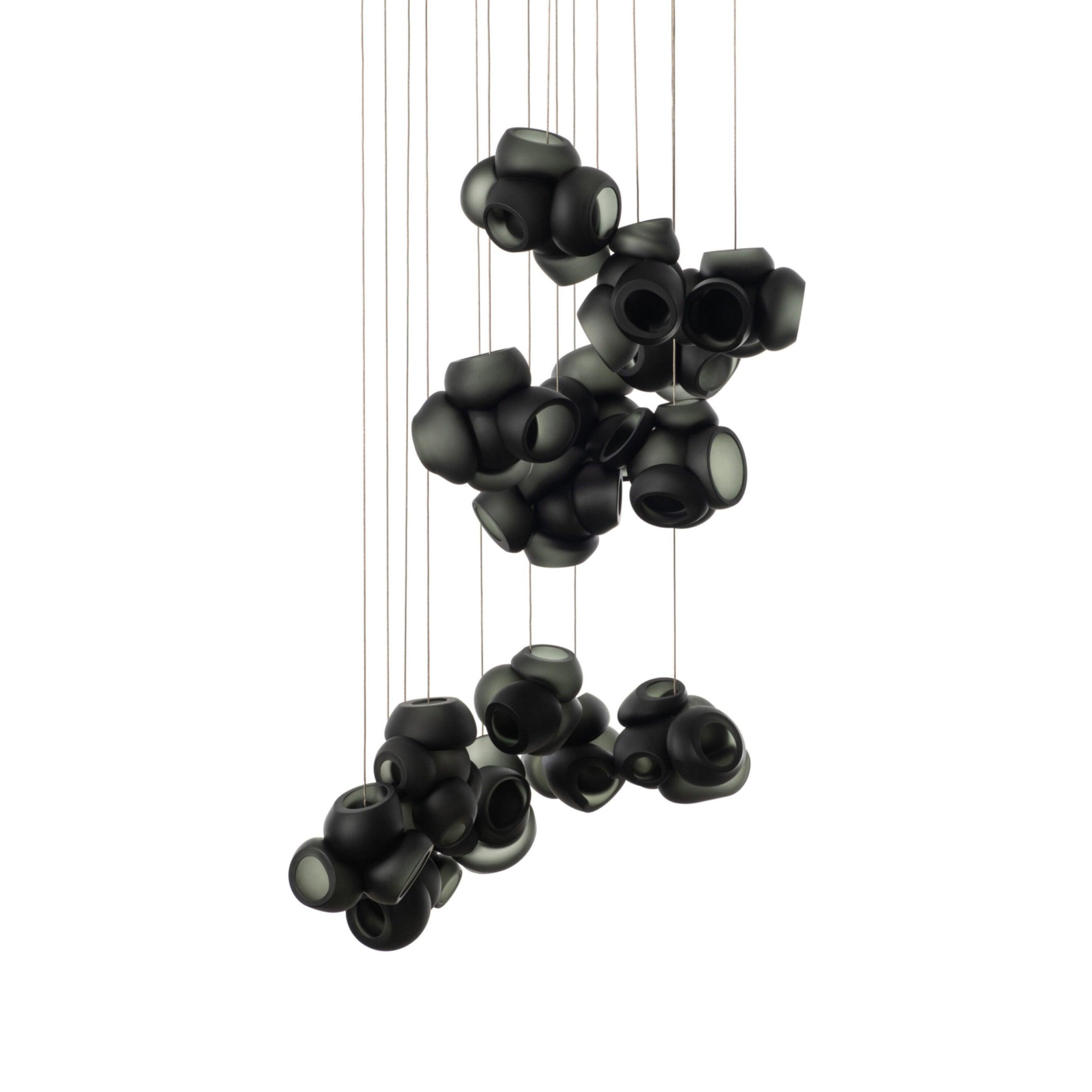 Ursa Bubbles Cluster Glass Pendant Light