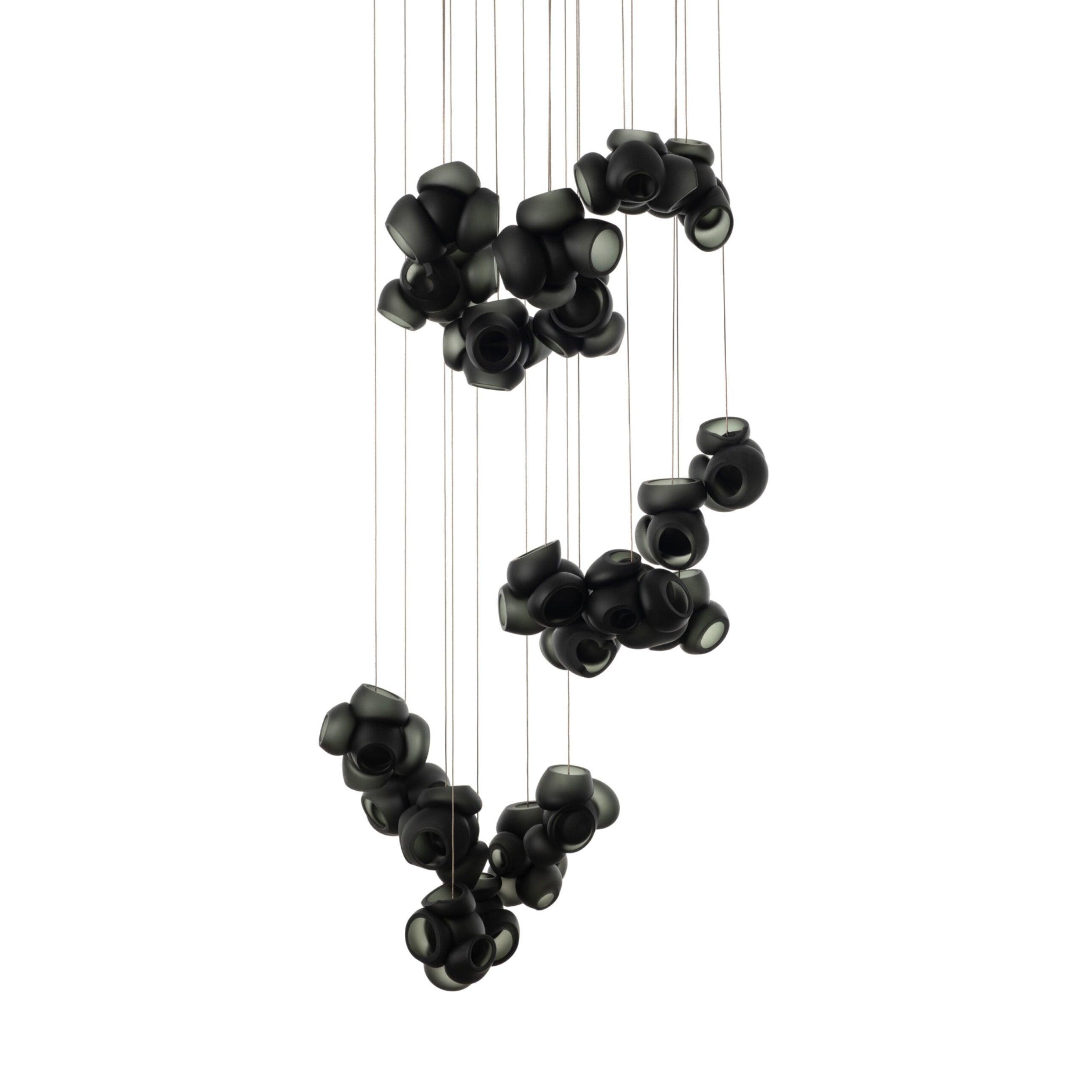 Ursa Bubbles Cluster Glass Pendant Light