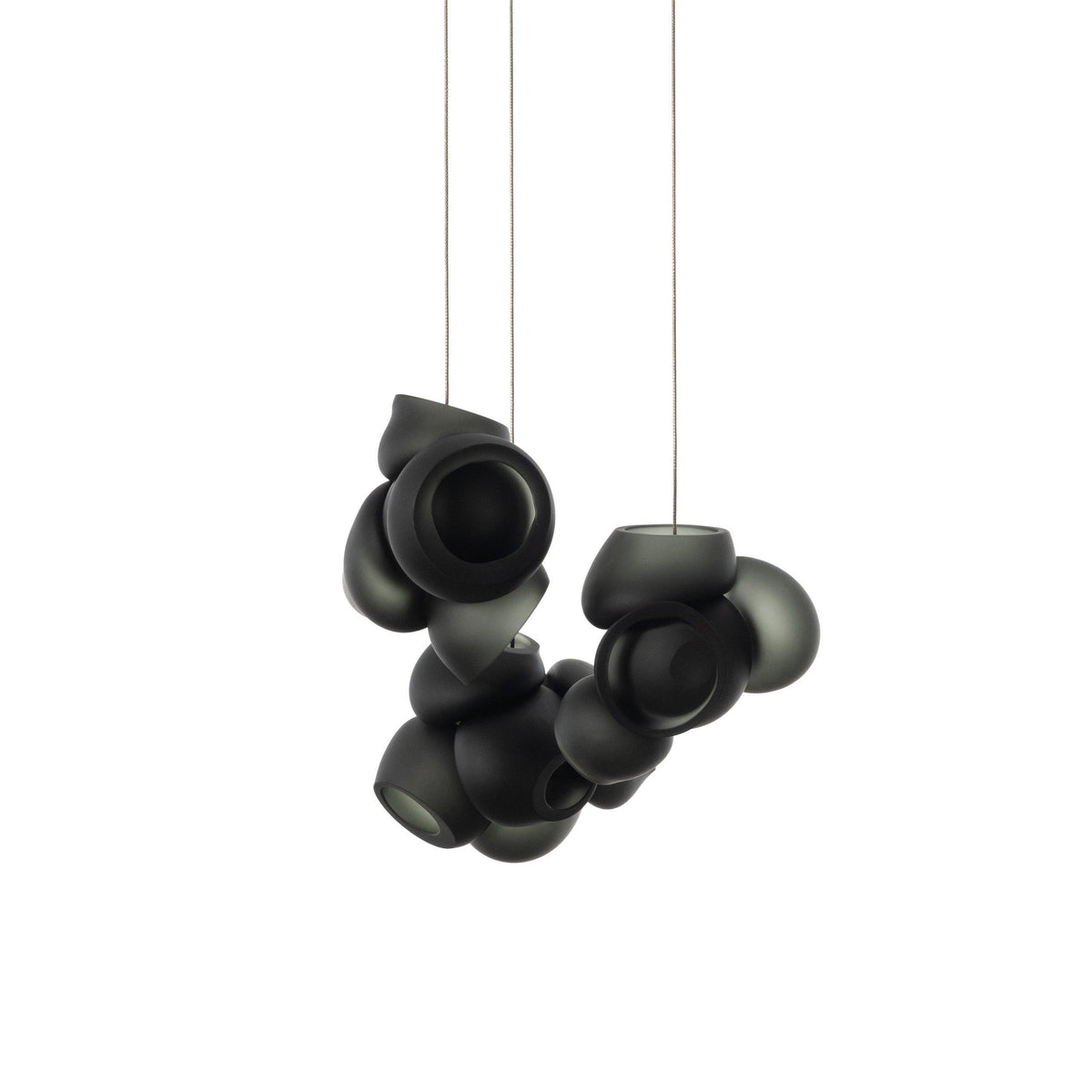 Ursa Bubbles Cluster Glass Pendant Light