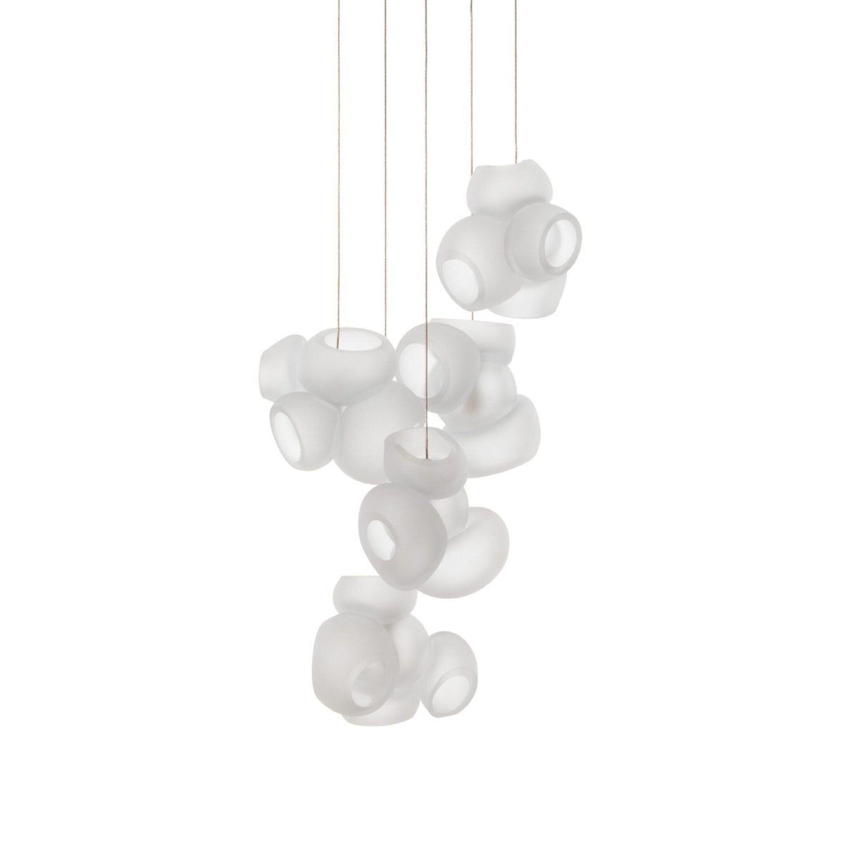 Ursa Bubbles Cluster Glass Pendant Light