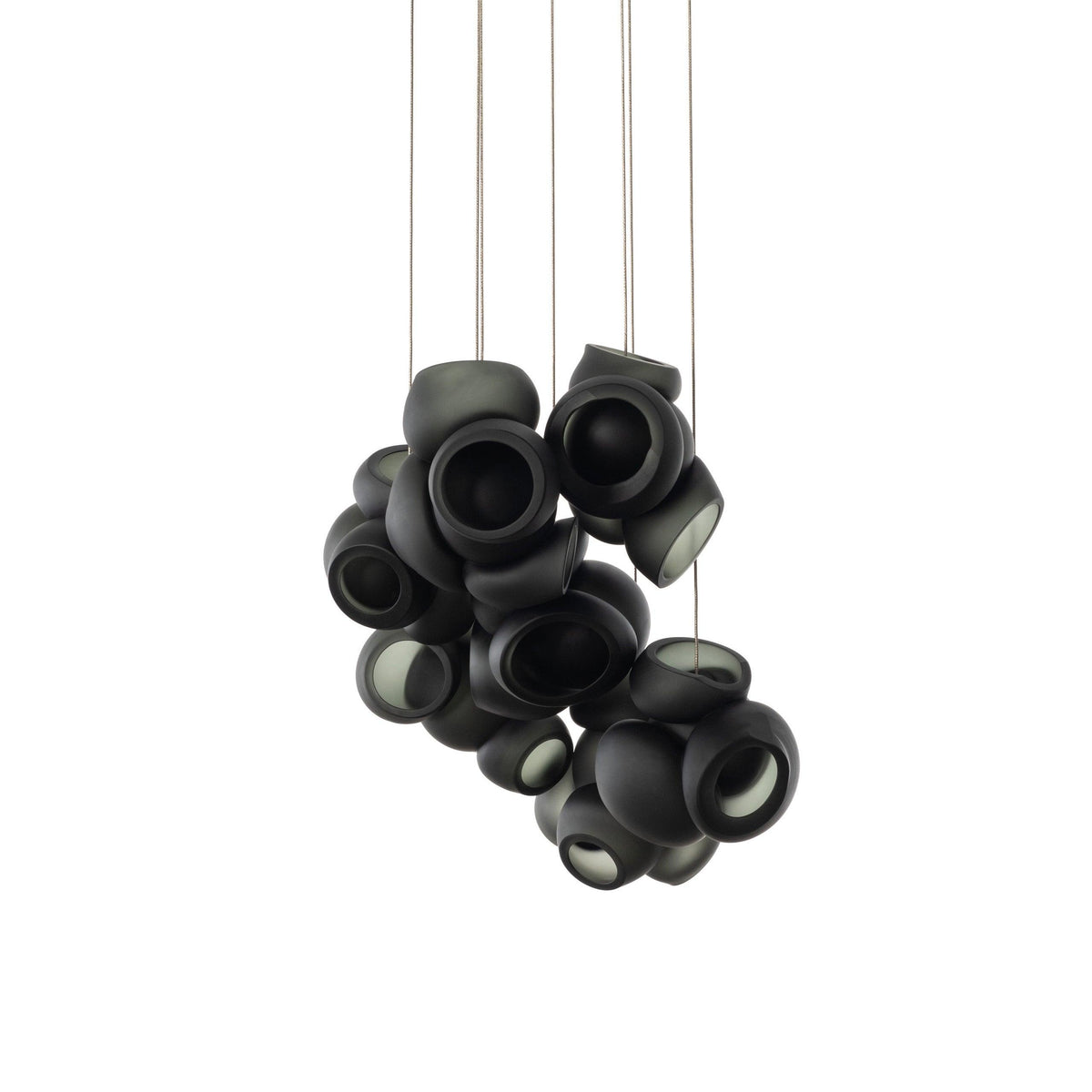 Ursa Bubbles Cluster Glass Pendant Light