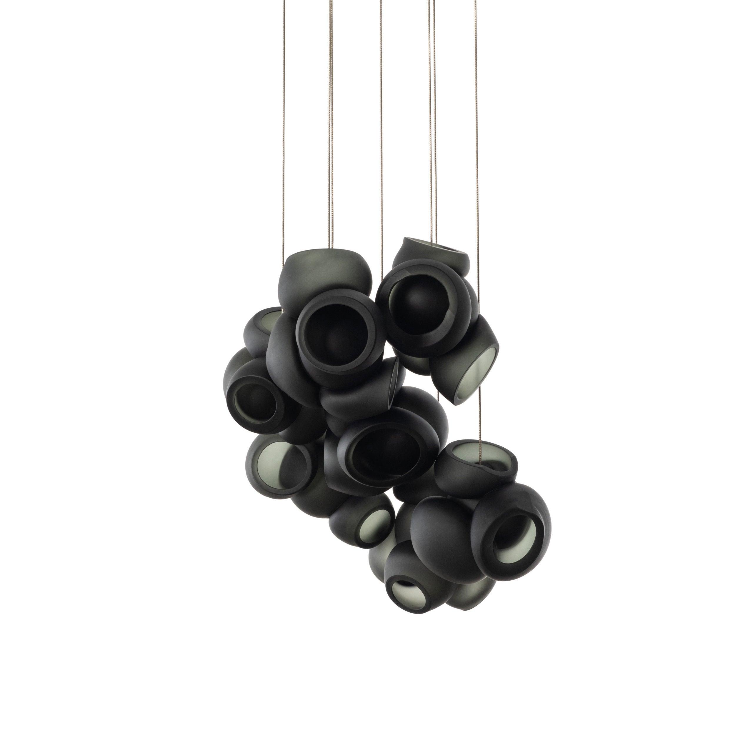 Ursa Bubbles Cluster Glass Pendant Light