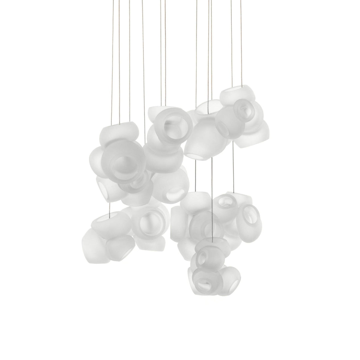 Ursa Bubbles Cluster Glass Pendant Light